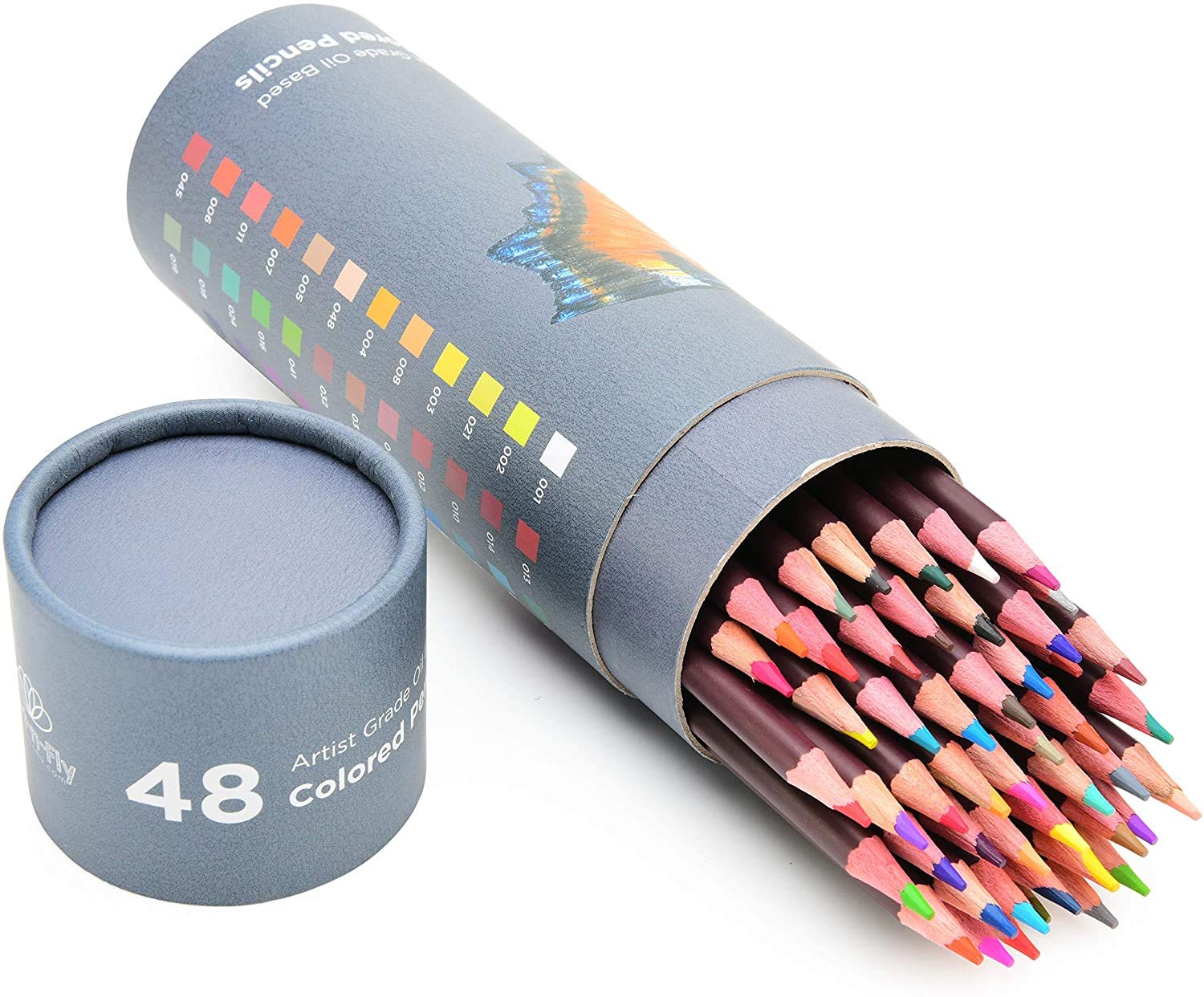 24 Piece Art Colored Pencils for Adults Best Color Pencil Set Adult Coloring  Set
