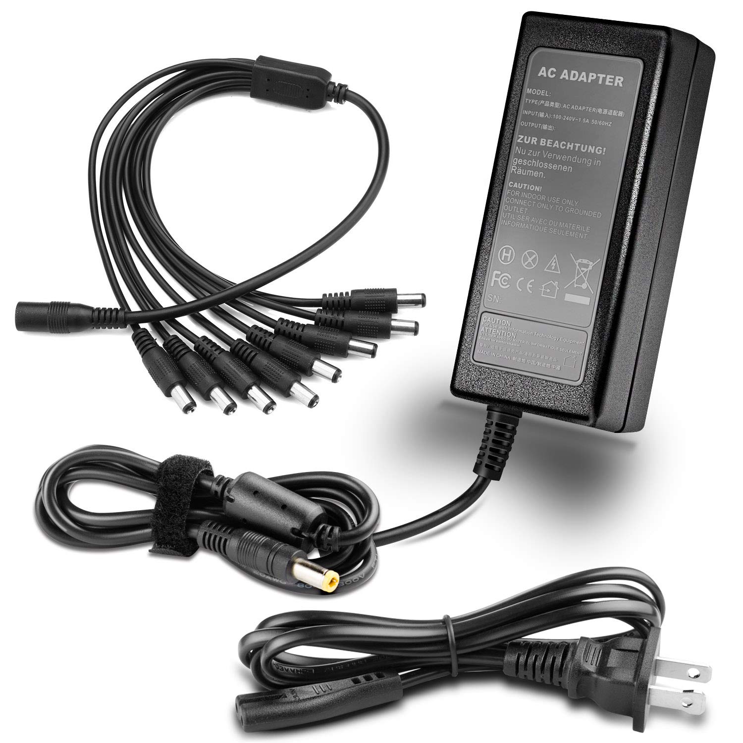 LED AC Adapter AC 100-240V to DC 12V 5A Power Supply — Bar Products