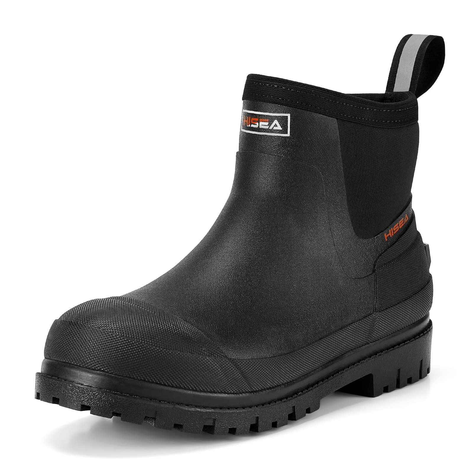 men's pull on rain boots