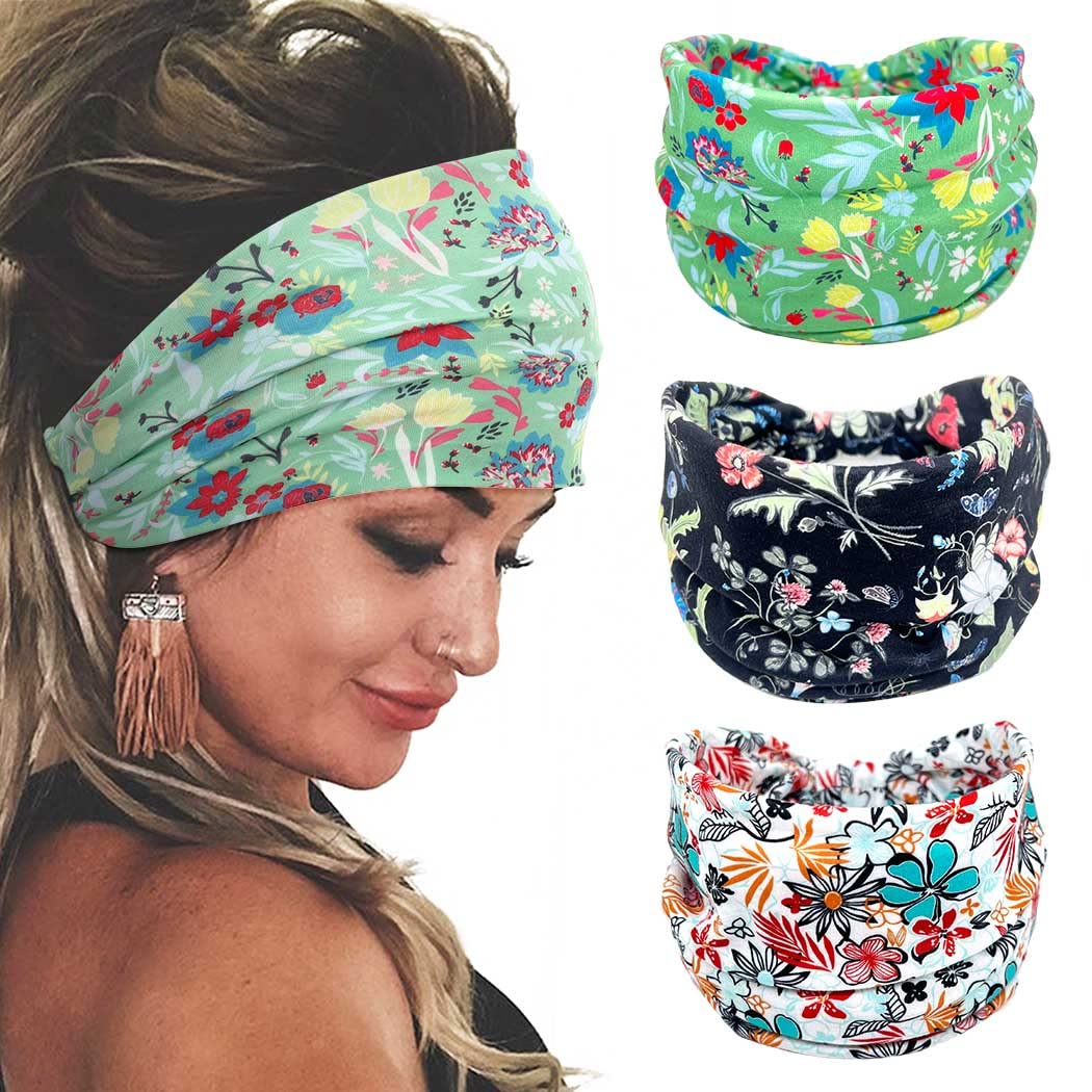 Bandana Elastic Headband Women Head Fitness Headwear India