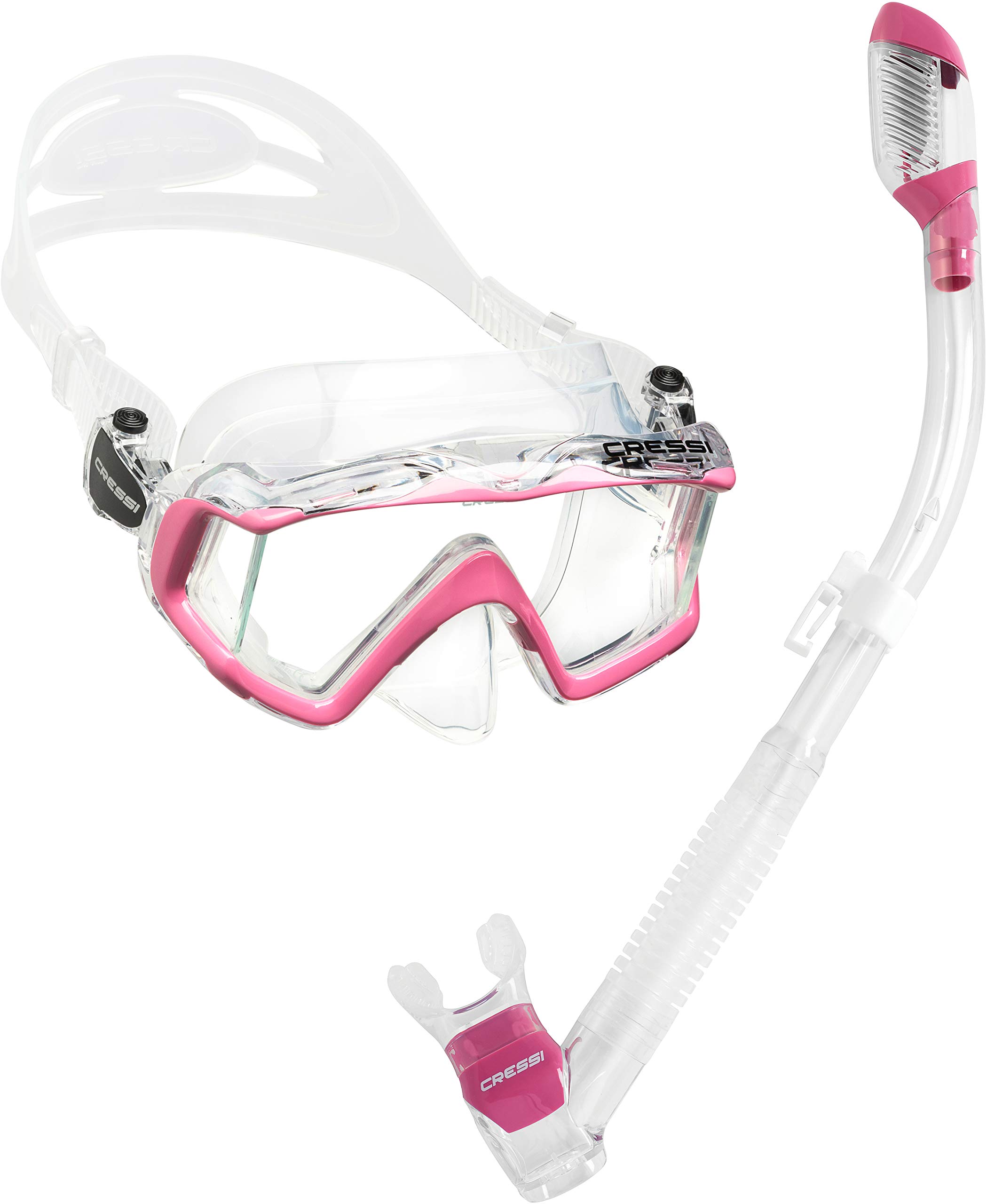 Cressi Large Wide View Mask for Scuba Diving & Snorkeling | Pano 3:  designed in Italy