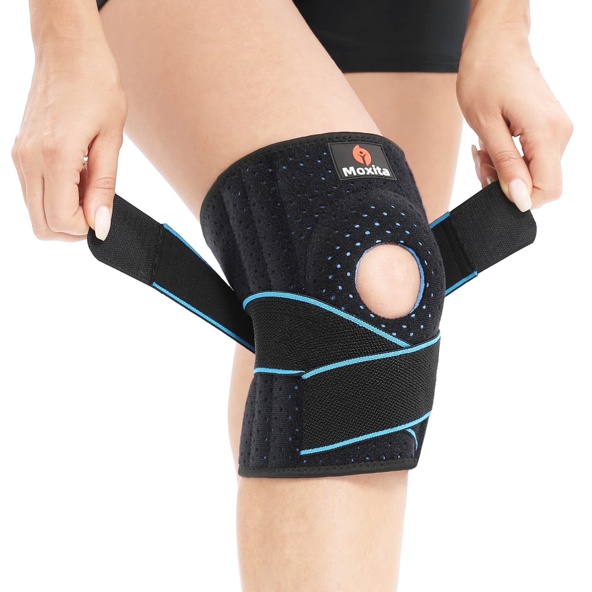 Professional Knee Brace With Side Stabilizers, Adjustable Knee Support With  Meniscus Pad& Patella Gel Pad For Meniscus Tear Knee Pain Acl Mcl Injury R