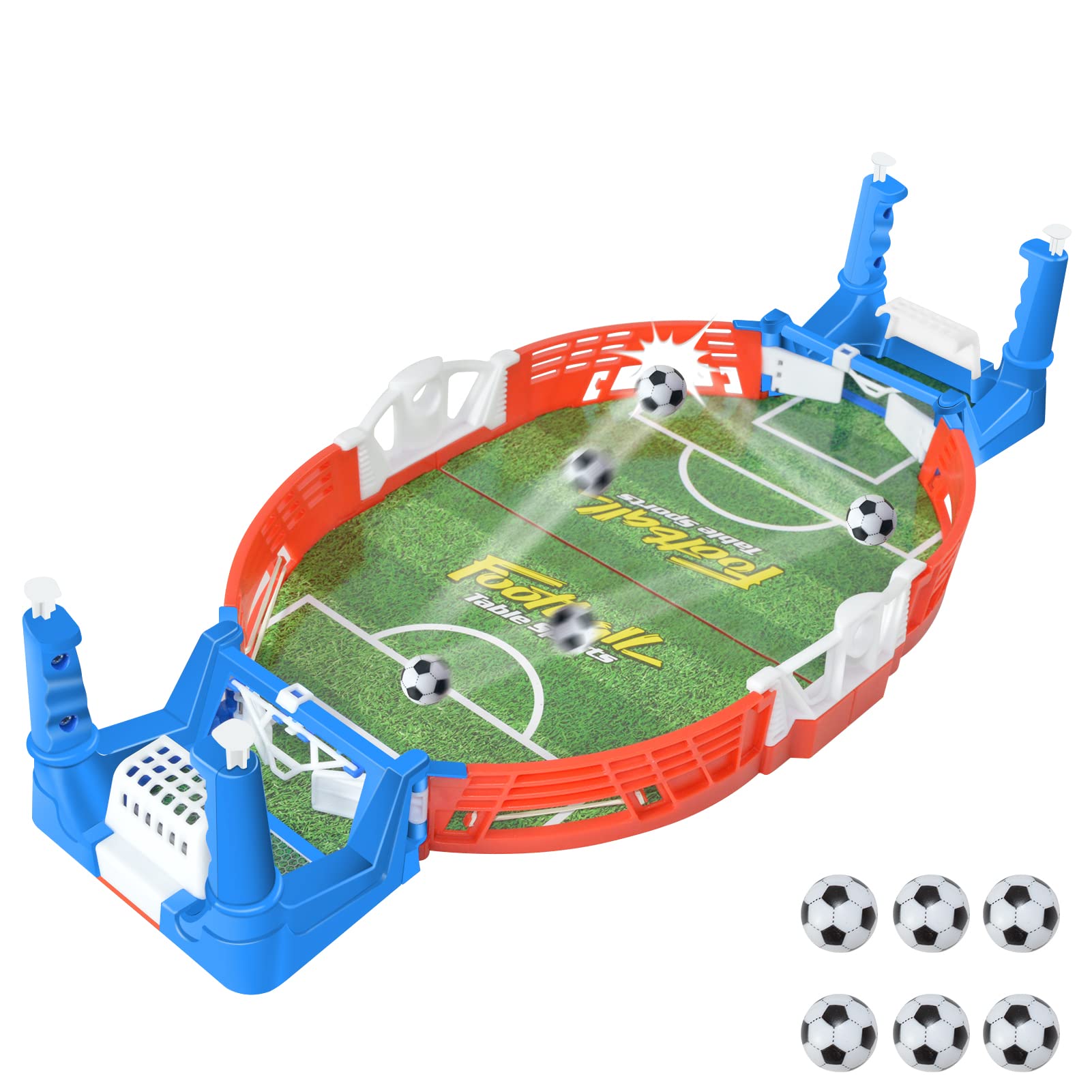 KNAFS Mini Soccer Game Table Top,Two Player Game with a Score Grid