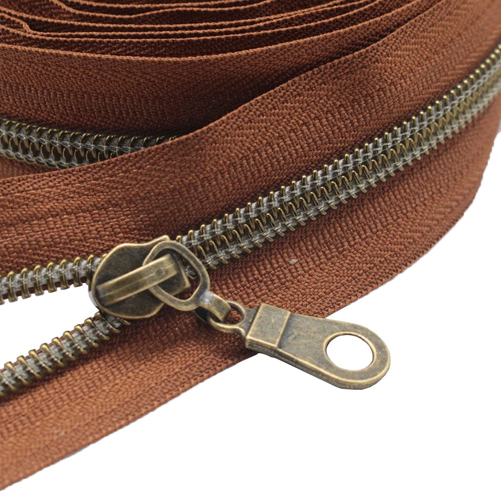 Size #5 D-Ring Zipper Pulls for #5 Nylon Coil Zippers, Purse Zipper Pulls,  #5 Nylon Zipper Pulls