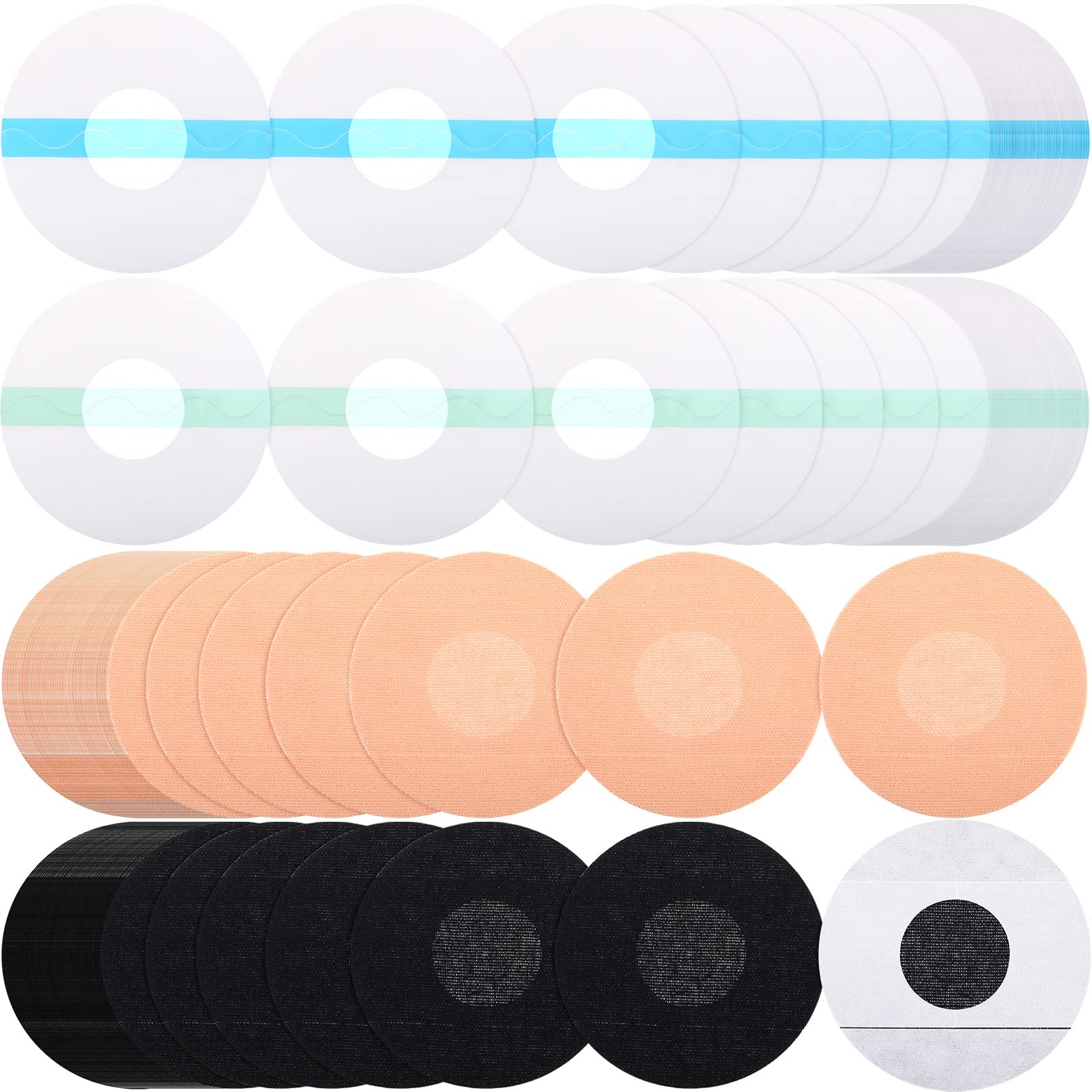 200 Pcs Freestyle Adhesive Patches Sensor Covers 4 Colors CGM Sensor Patches  Glucose Monitor Patch Without