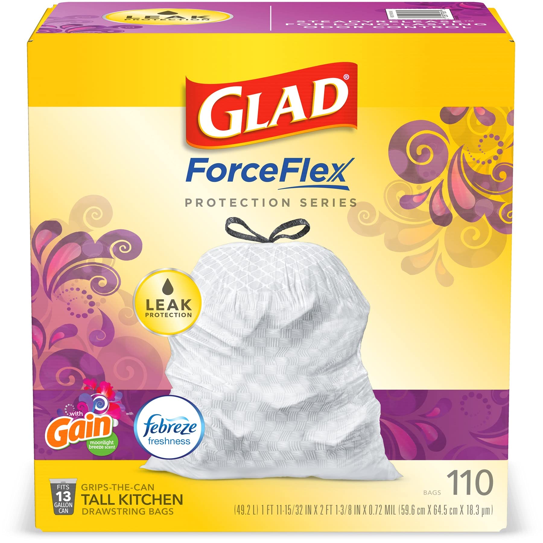 Glad Trash Bags Large 10ct - Delivered In As Fast As 15 Minutes