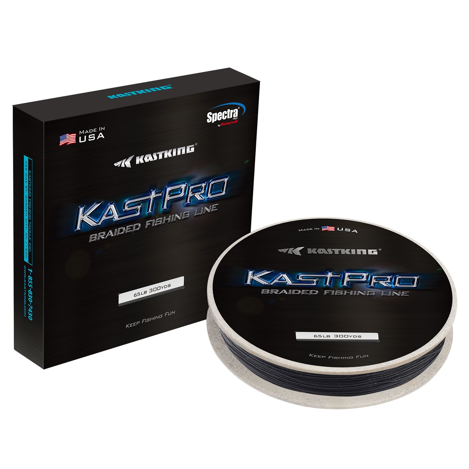KastKing KastPro Braided Fishing Line - Spectra Super Line - Made