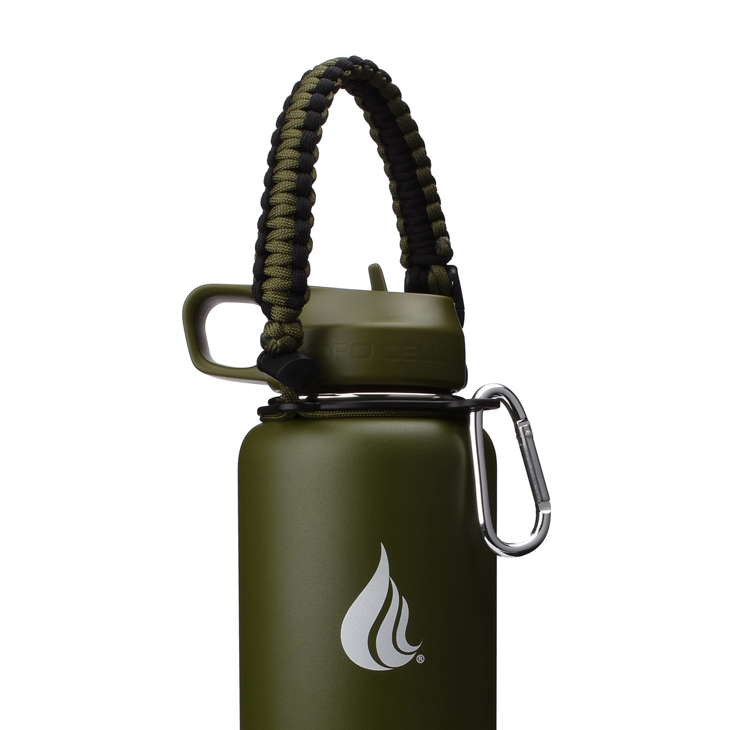 32 Oz Wide Mouth, Nylon Water Bottle Carrier Bag