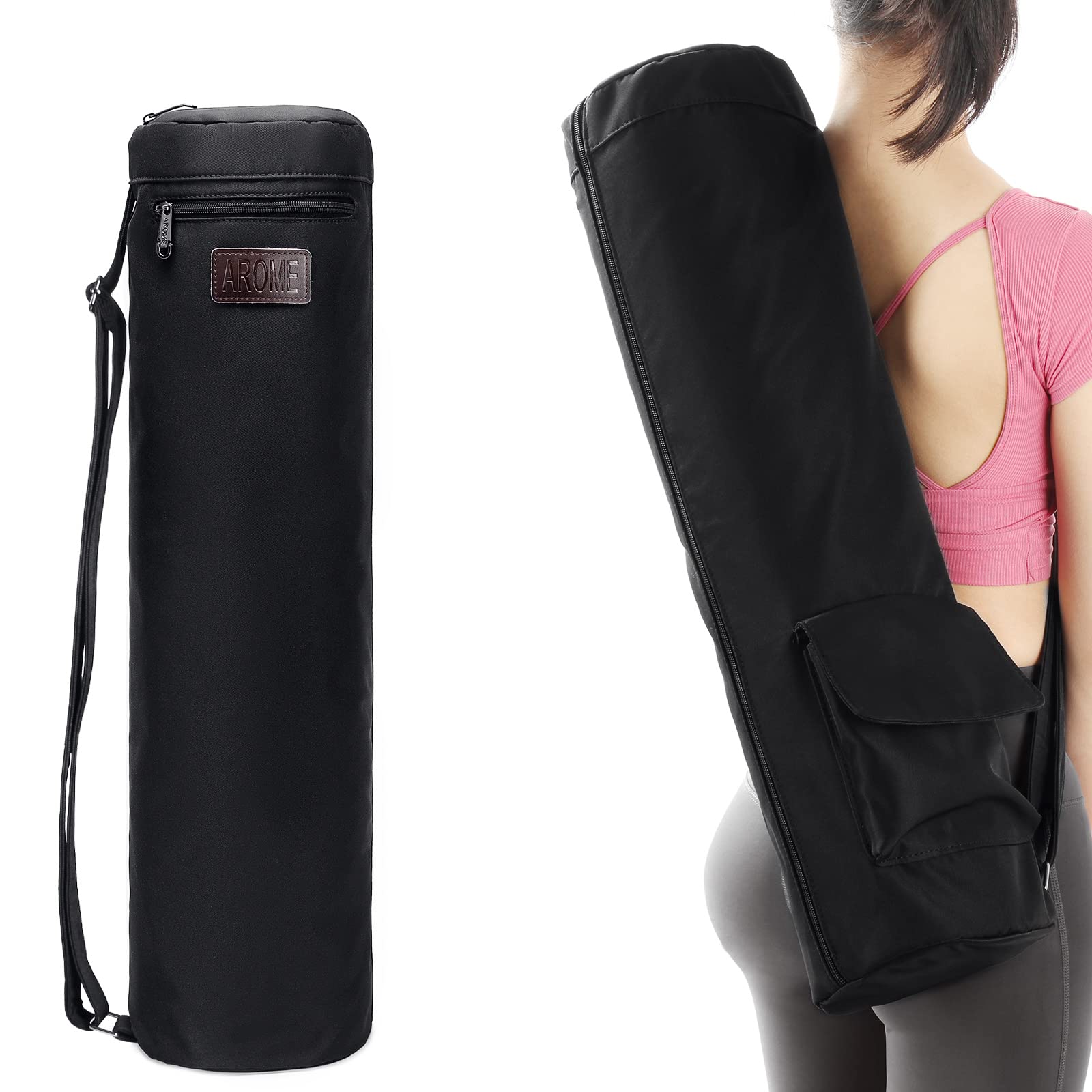 Yoga Mat Bag Carrier Multifunctional Yoga Mat Holder Full-zip Exercise Yoga Mat  Carrier Bag Easy Access Zipper Adjustable Strap - AliExpress