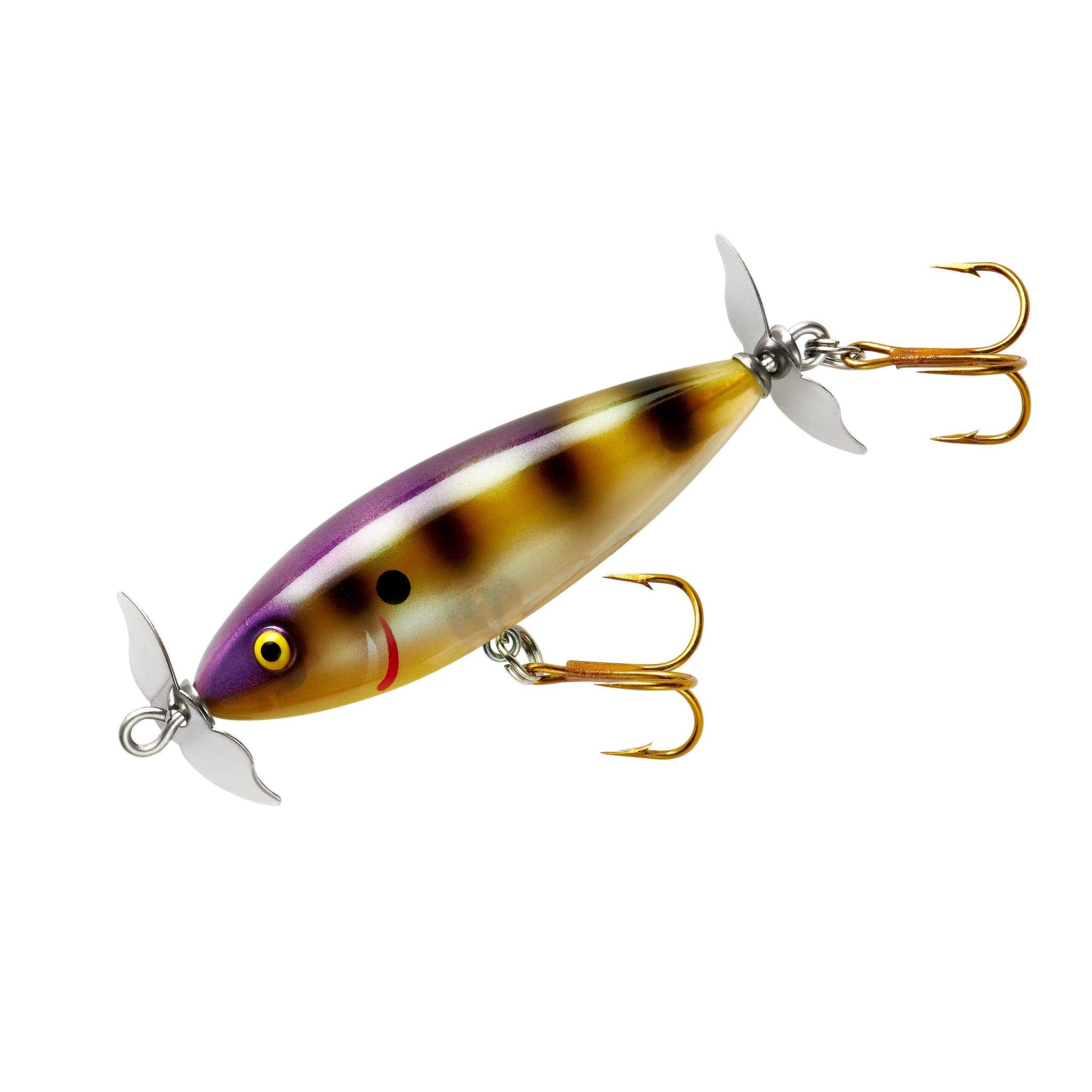 Cotton Cordell Crazy Shad Spinning Topwater Fishing Lure, 3 Inch, 3/8 Ounce  Bluegill