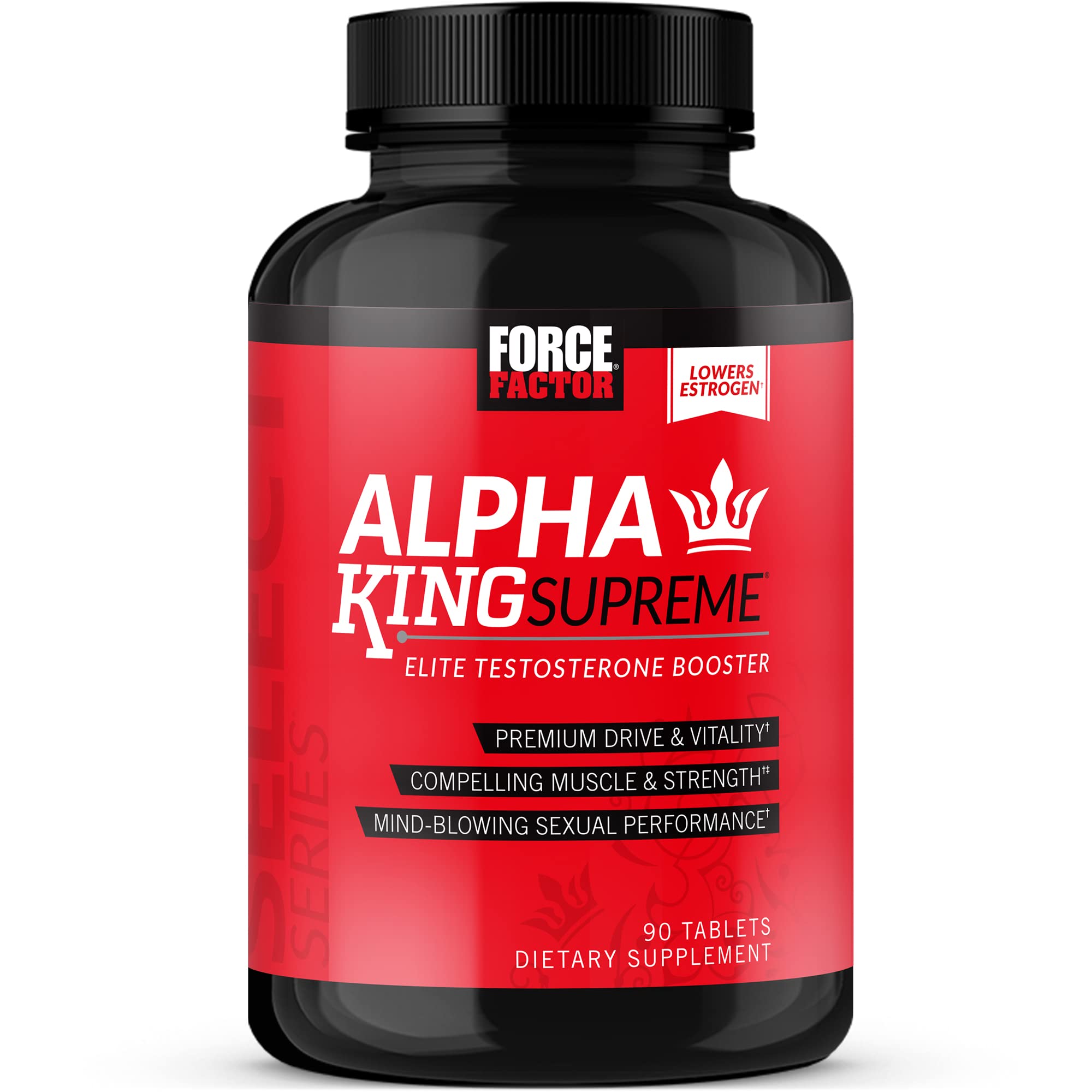 Alpha King Supreme Testosterone Booster for Men with Fenugreek Seed and