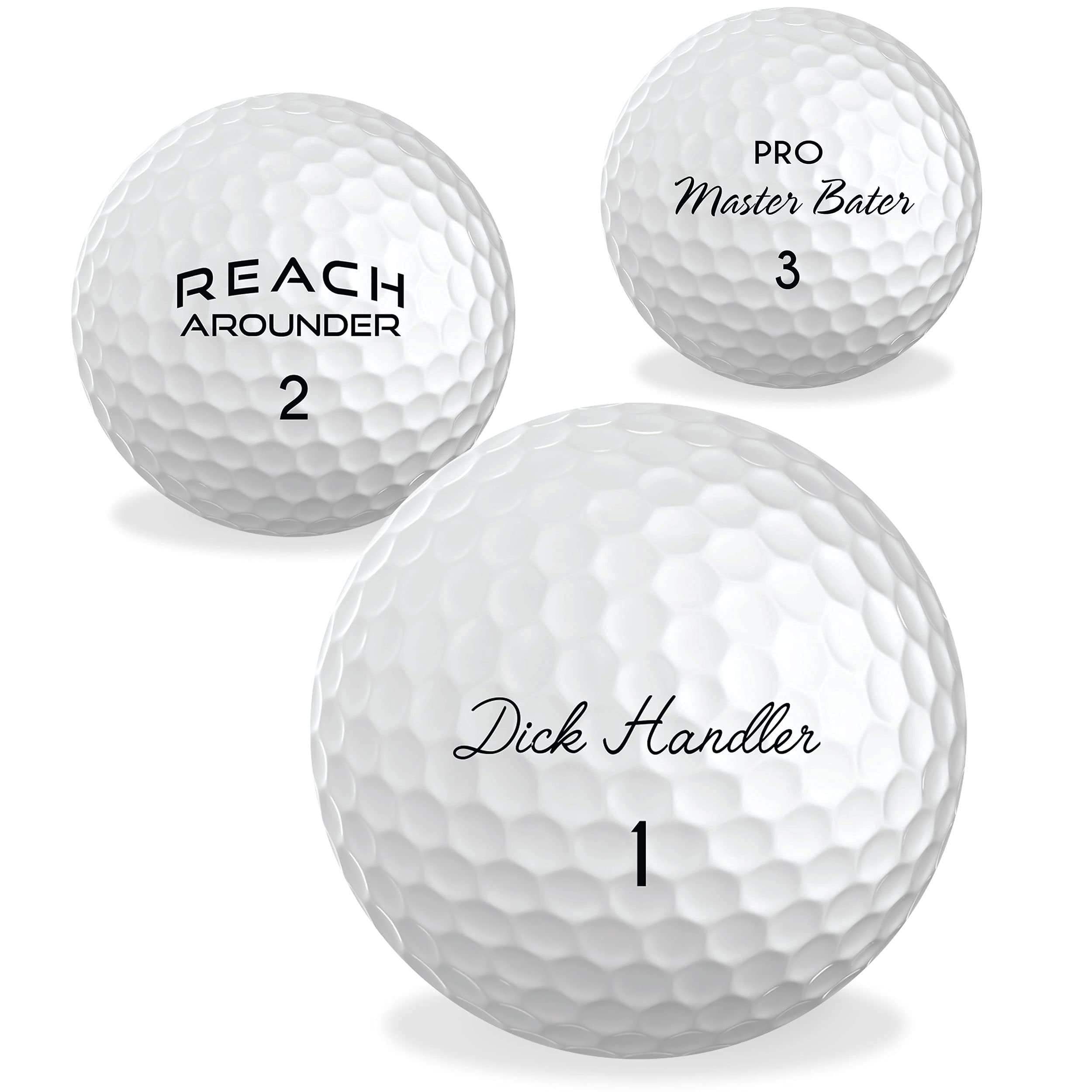 Naughty Balls, Novelty Golf Balls, Funny Golf Balls, Bachelor