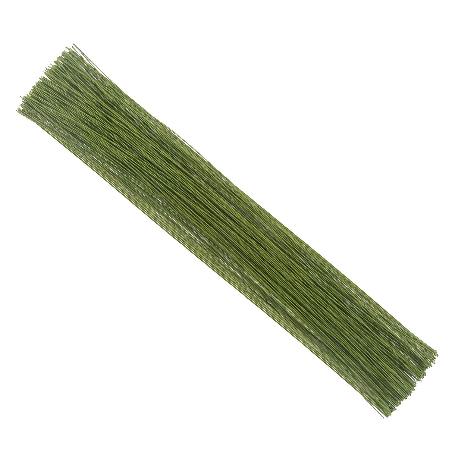 CCINEE 24 Gauge Dark Green Floral Wire Stem for Flower Arrangement Craft  Supply 16 Inch 200PCS
