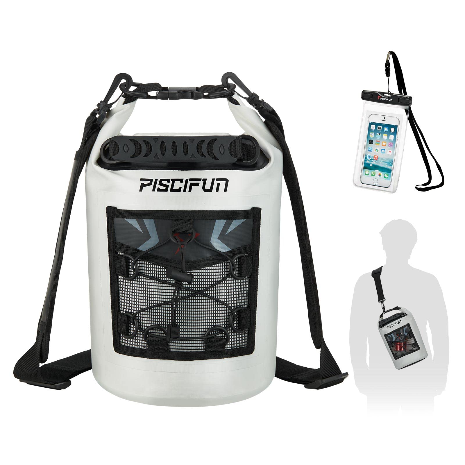 Piscifun Dry Bag Waterproof Floating Backpack 5L/10L/20L/30L/40L