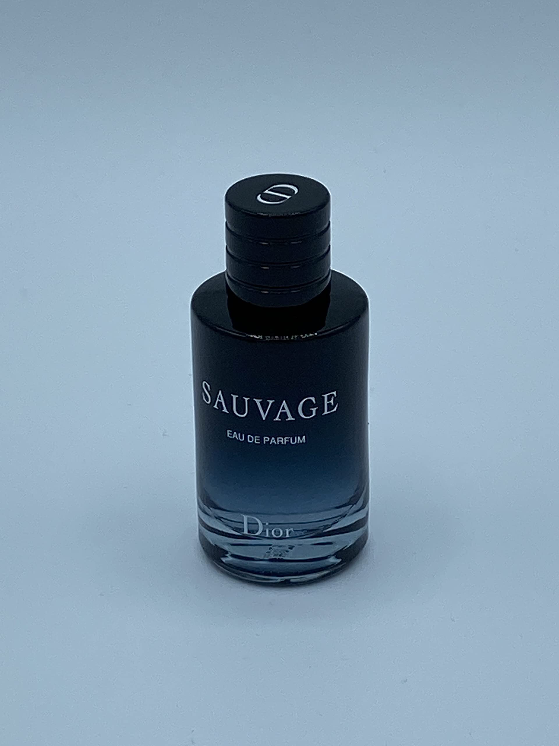 Dior Sauvage Eau de Parfum Mini Splash for Men .34 oz. 0.34 Fl Oz (Pack of