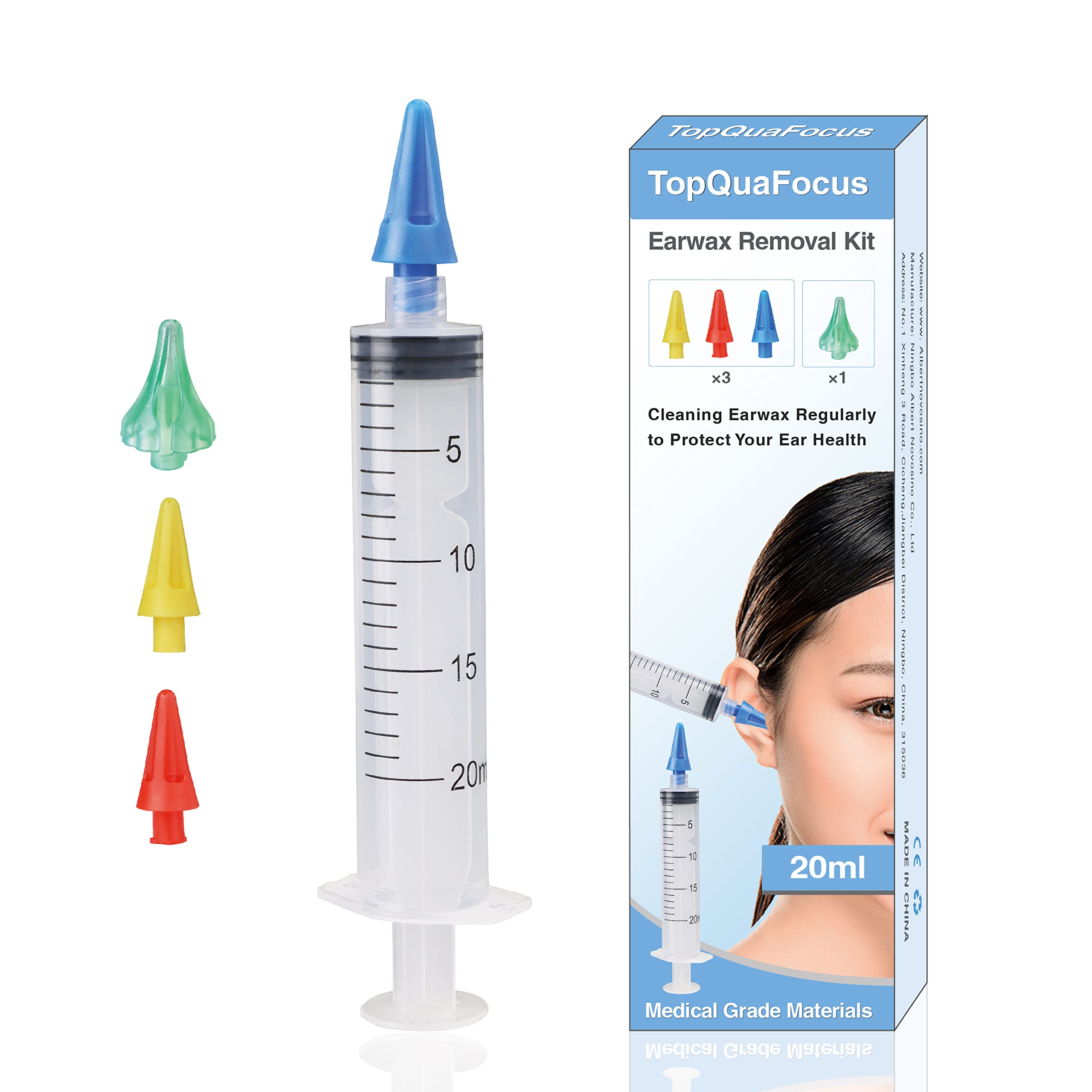 Equate Oto-Scoop, Natural Patented Plastic Ear Wax Remover Tool, Flex Tip  Earpick Solution