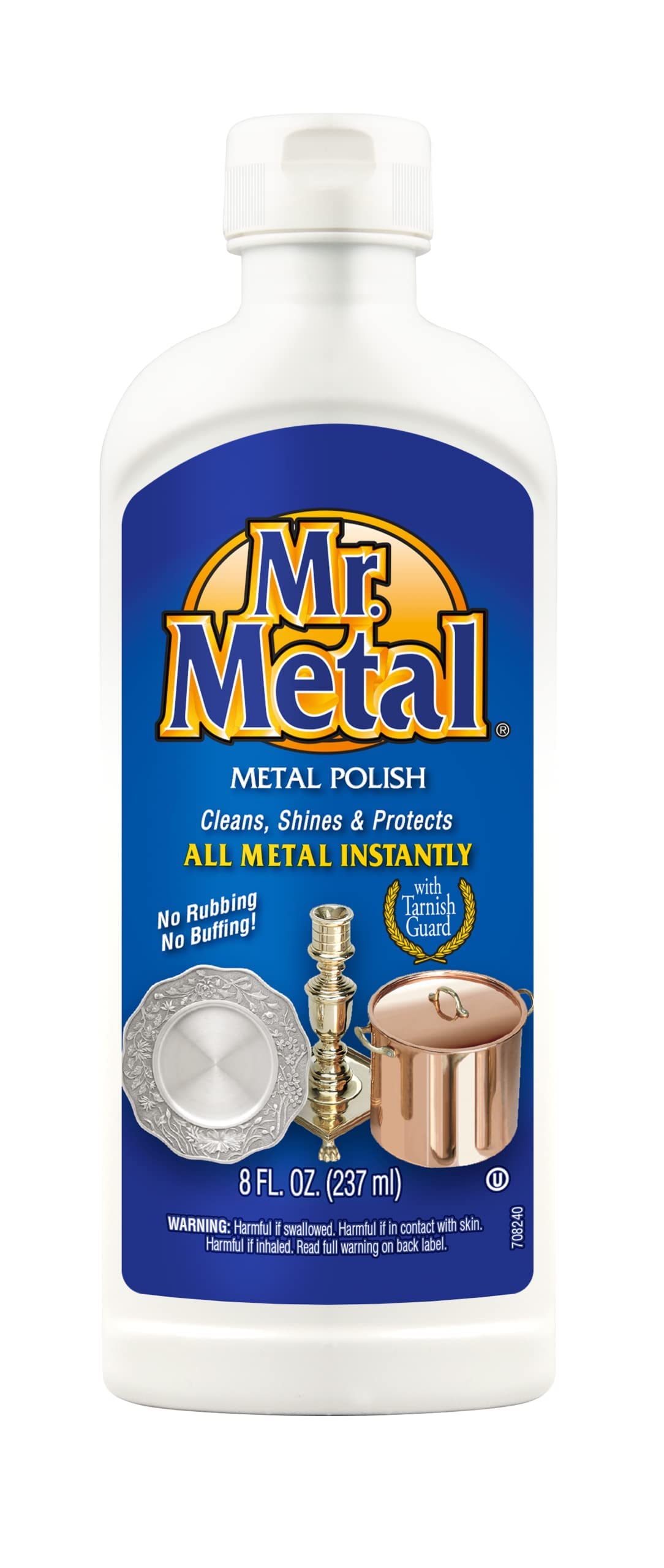 Mr. Metal Metal Polish Liquid All Metal Multipurpose Cleaner Non