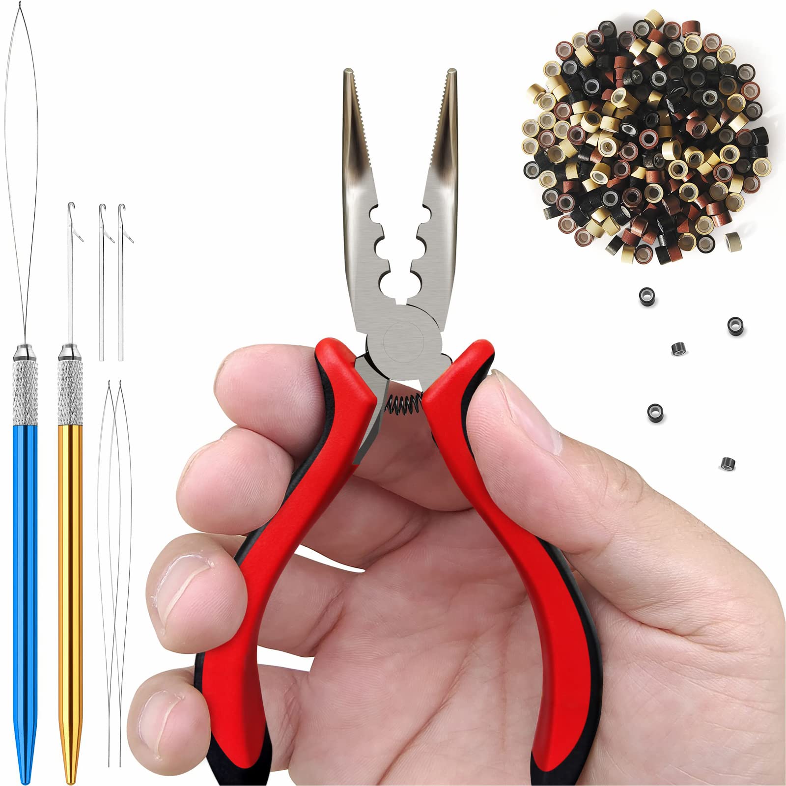 micro beads hair extensions kit