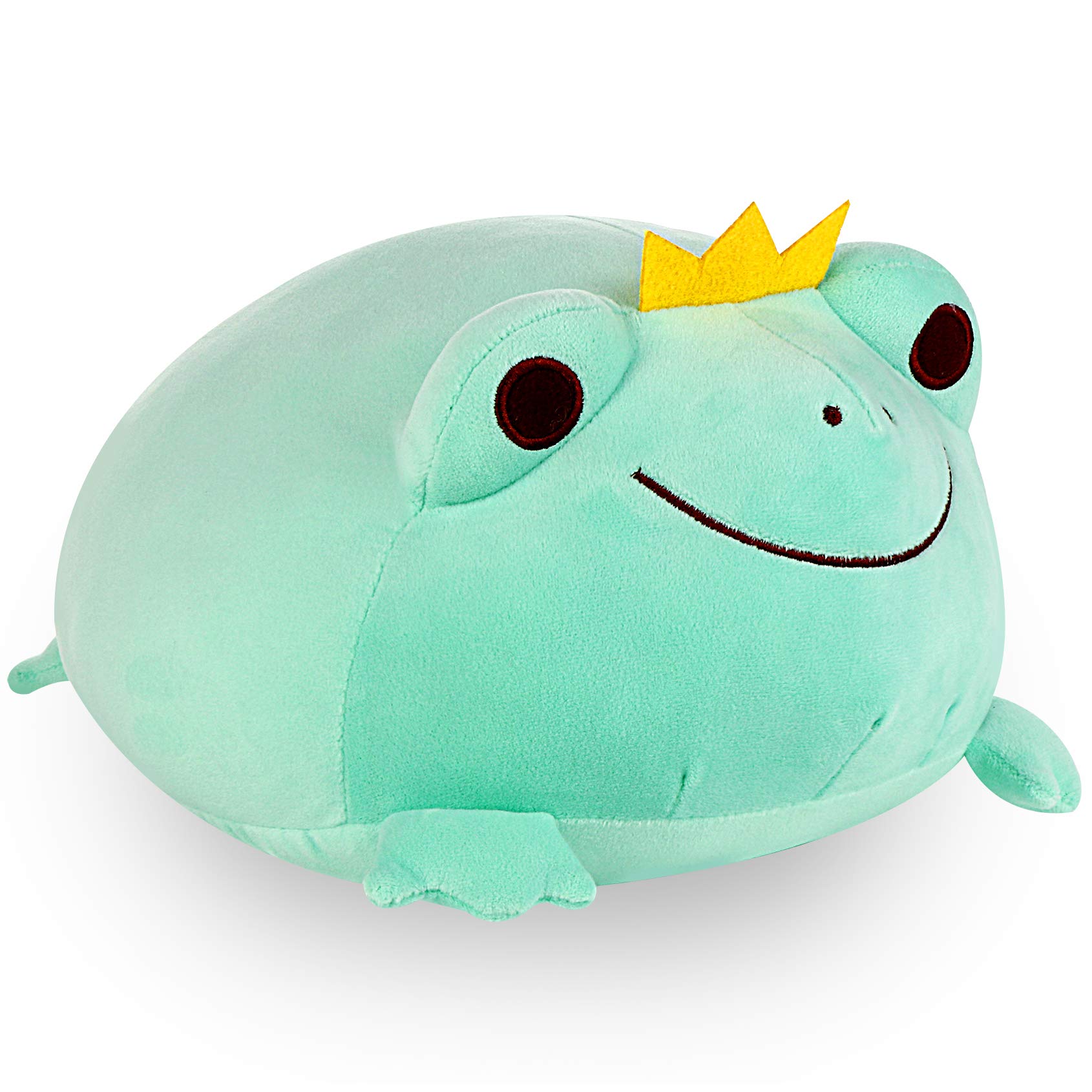 JUNERAIN Super Soft Frog Plush Stuffed Animal Cute Frog Squishy Hugging  Pillow Adorable Frog Plushie Toy