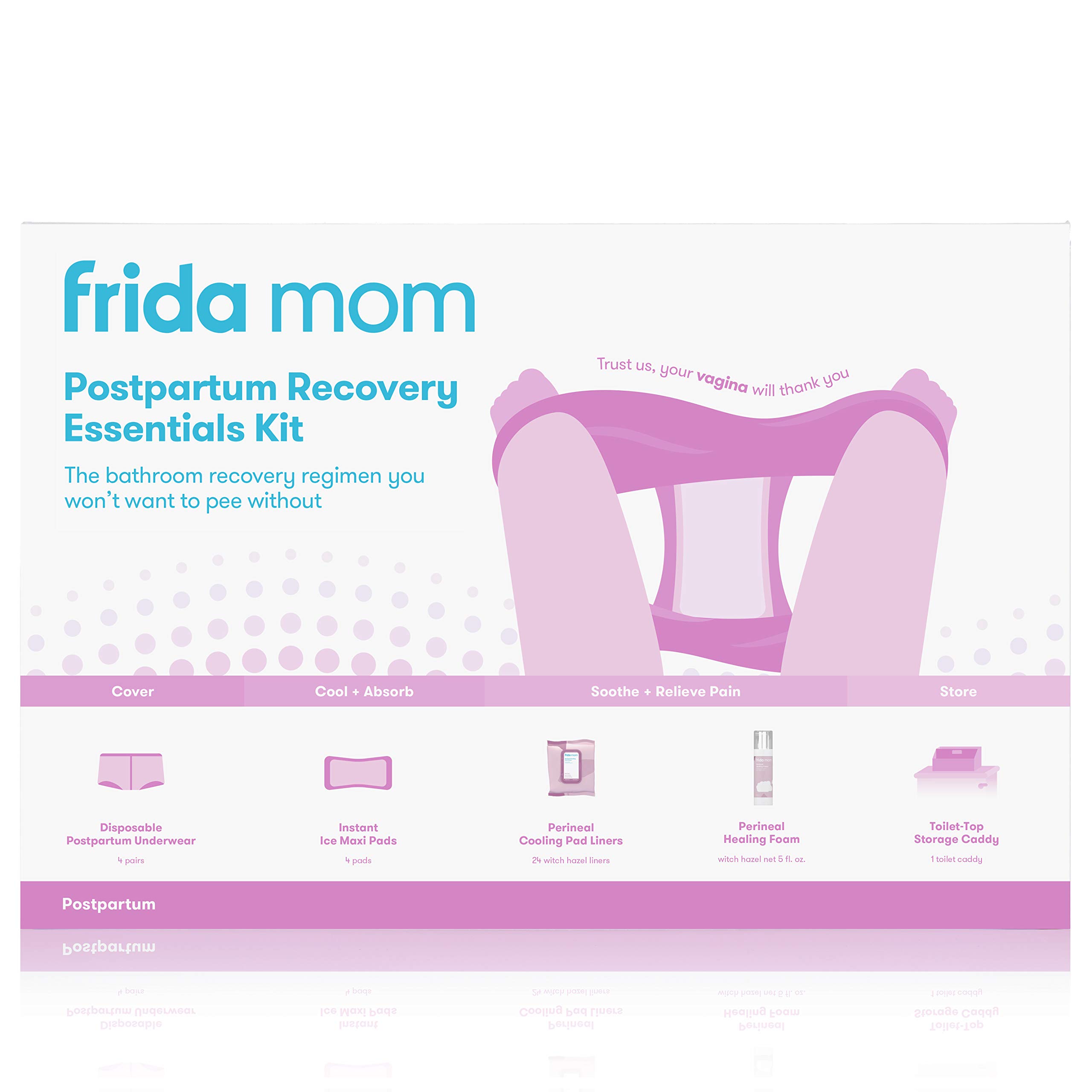 Frida mom postpartum unboxing☁️🌸✨ #postpartum #36weekspregnant