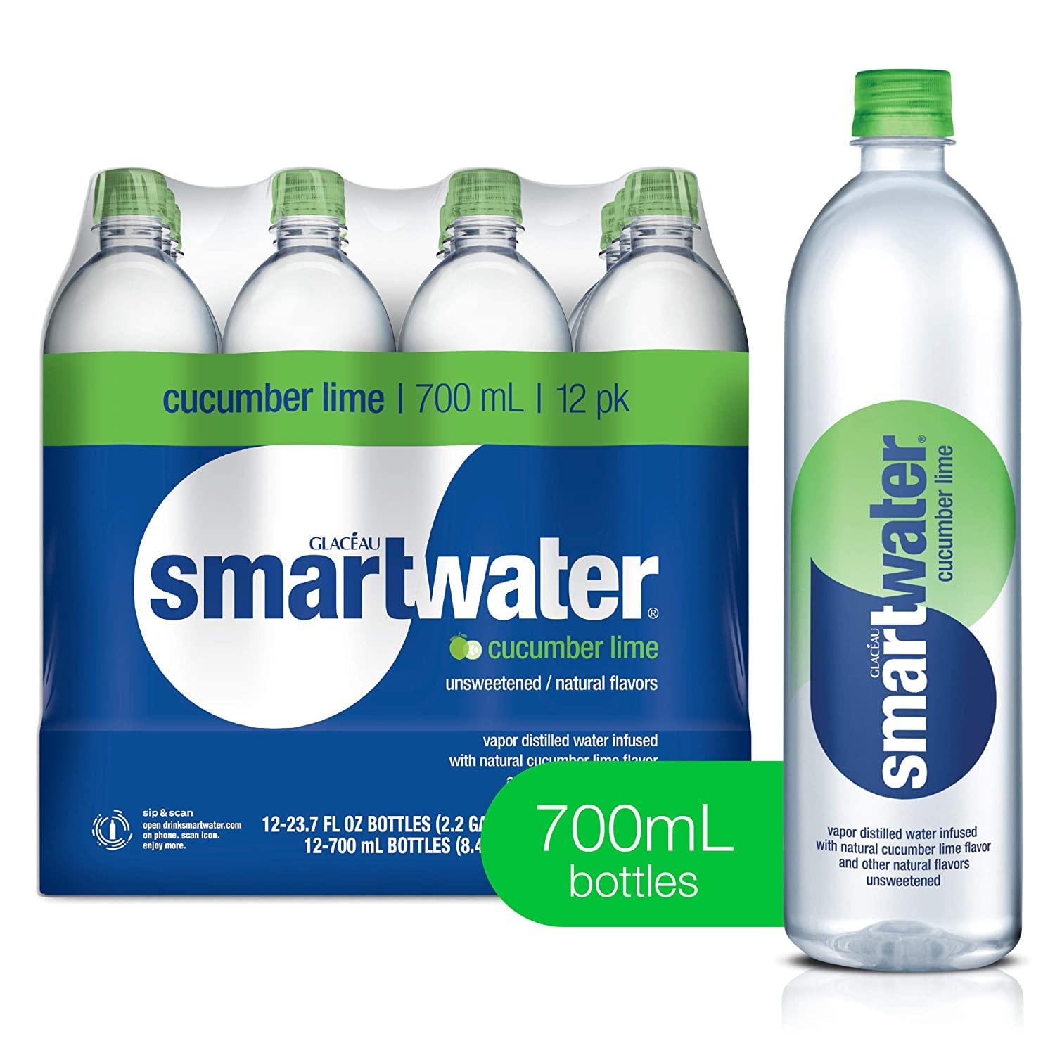 smartwater®, vapor distilled water