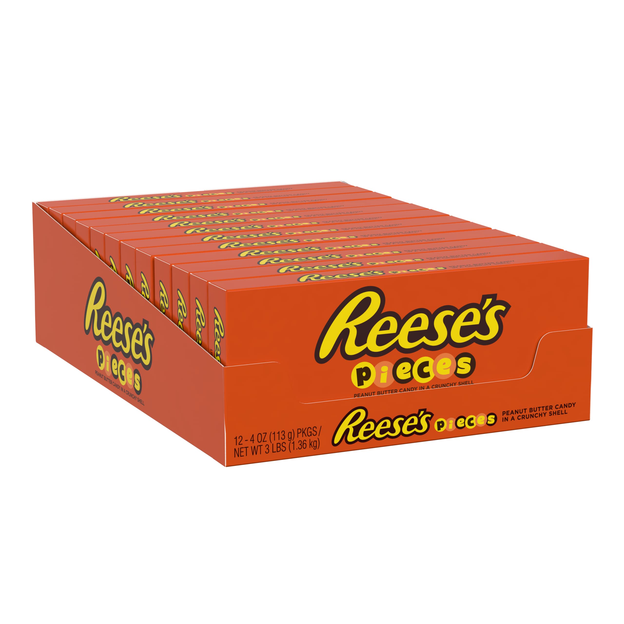 REESE'S PIECES Peanut Butter Candy, 9.9 oz bag