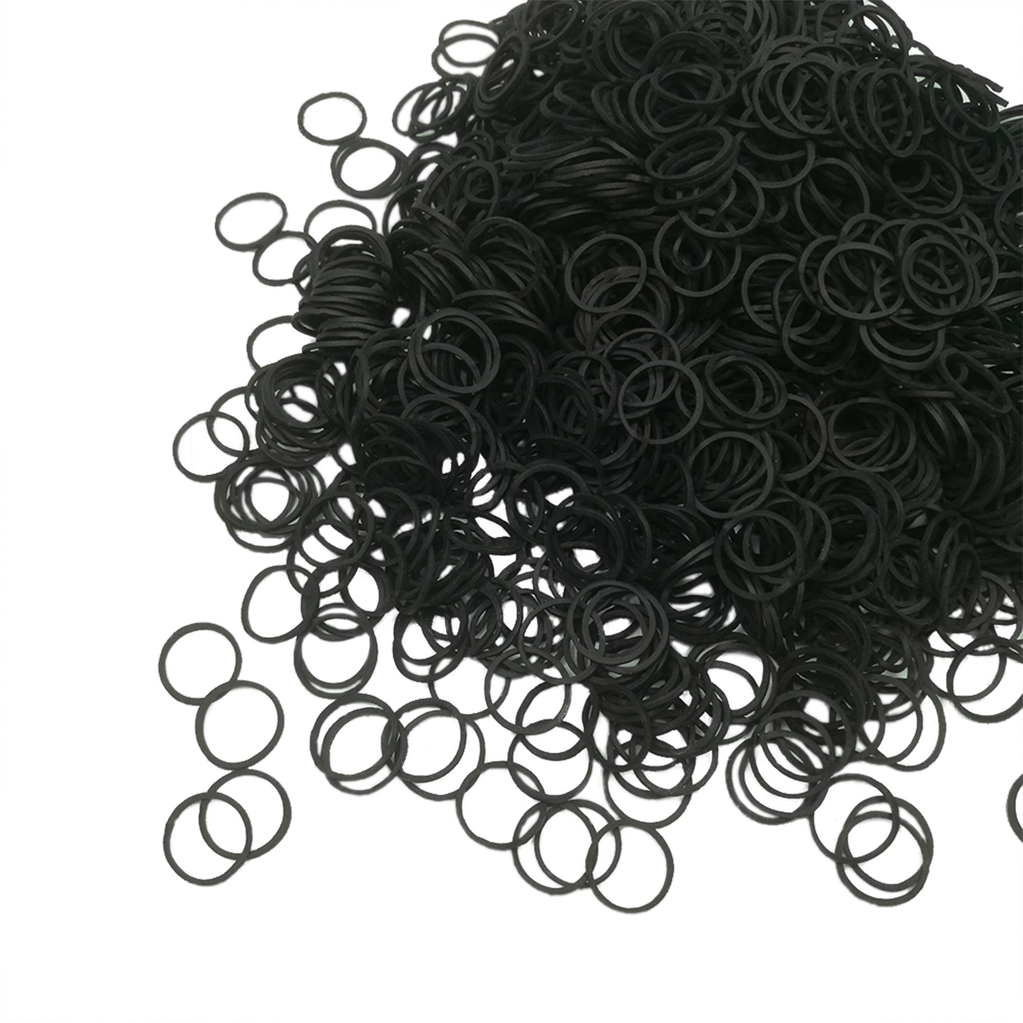 1000 Pcs Mini Rubber Bands Elastic Hair Ties for Hair Making