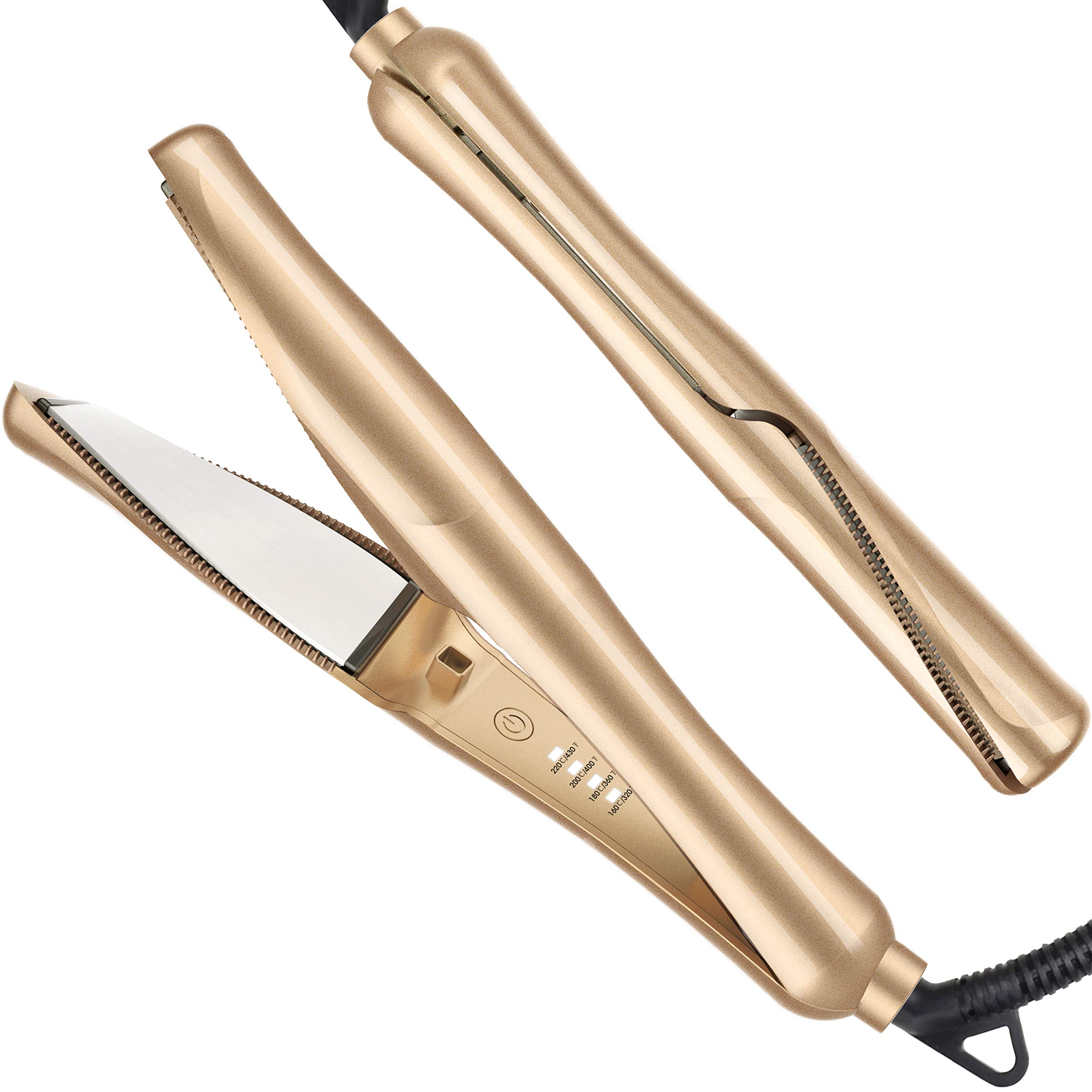 how to use 2 in 1 curling and straightening iron
