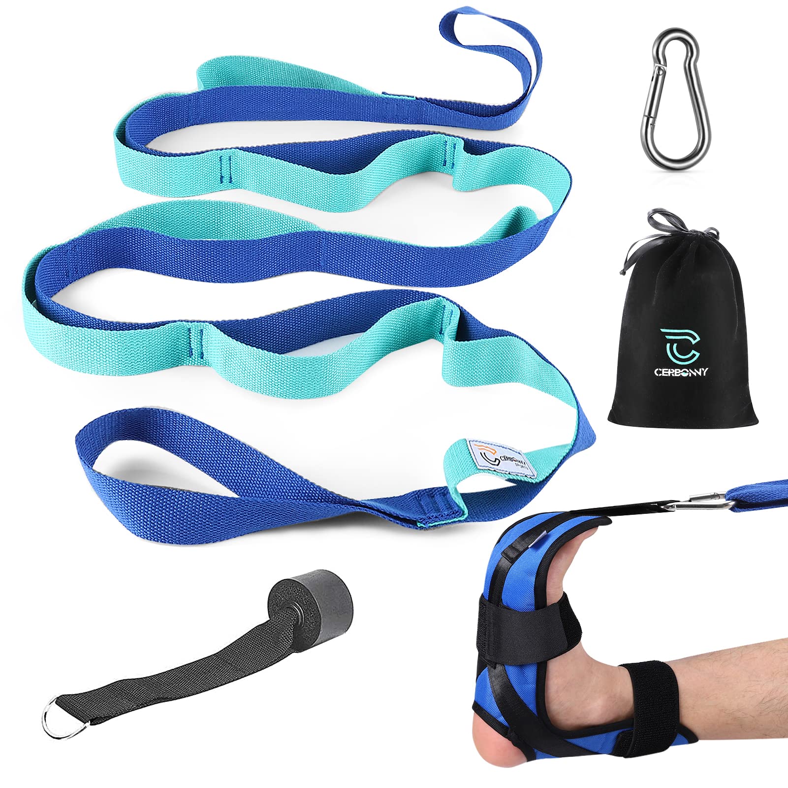 Leg Stretcher Strap Bundle, Convenient Sturdy Strong Stretch Resistant  Elastic Yoga Ligament Stretching Belt Anti Deformation for Ankle  Training(Blue), Straps -  Canada