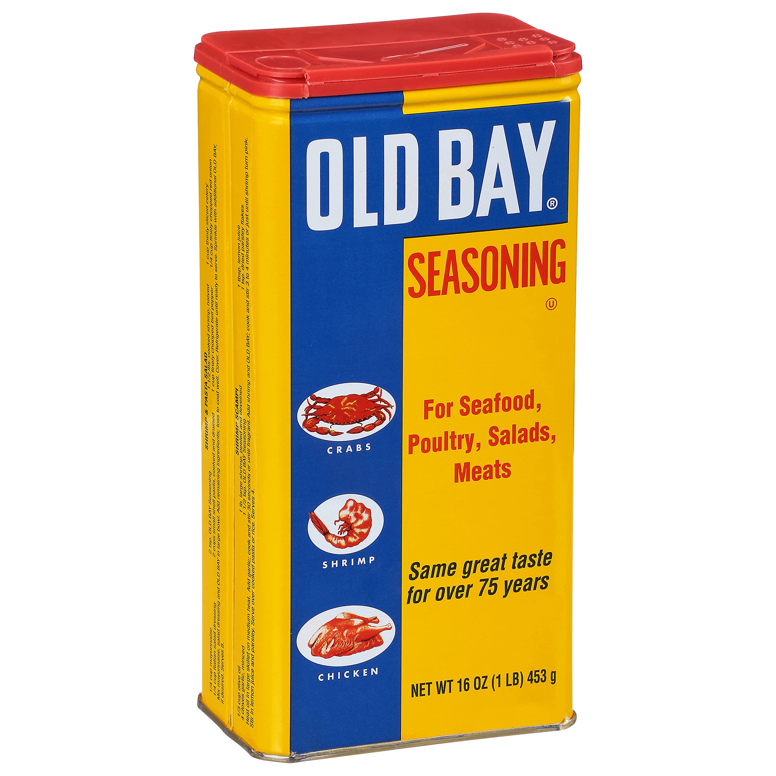 OLD BAY Seasoning, 16 oz - One 16 Ounce Fan-Favorite Tin Can of