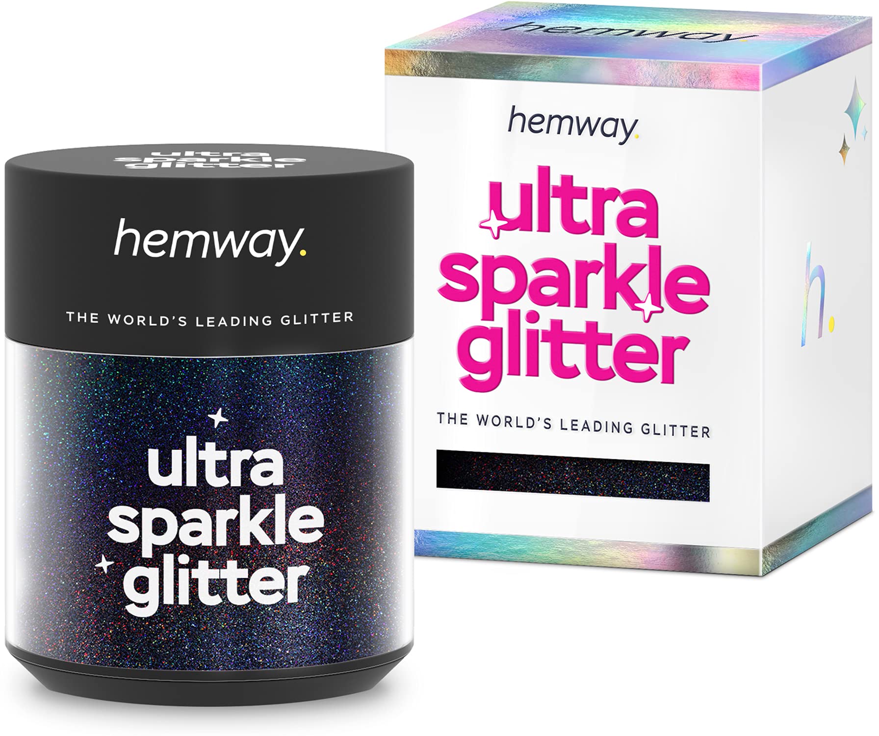 Hemway Glitter Paint Additive 100g / 3.5oz Crystals for Acrylic