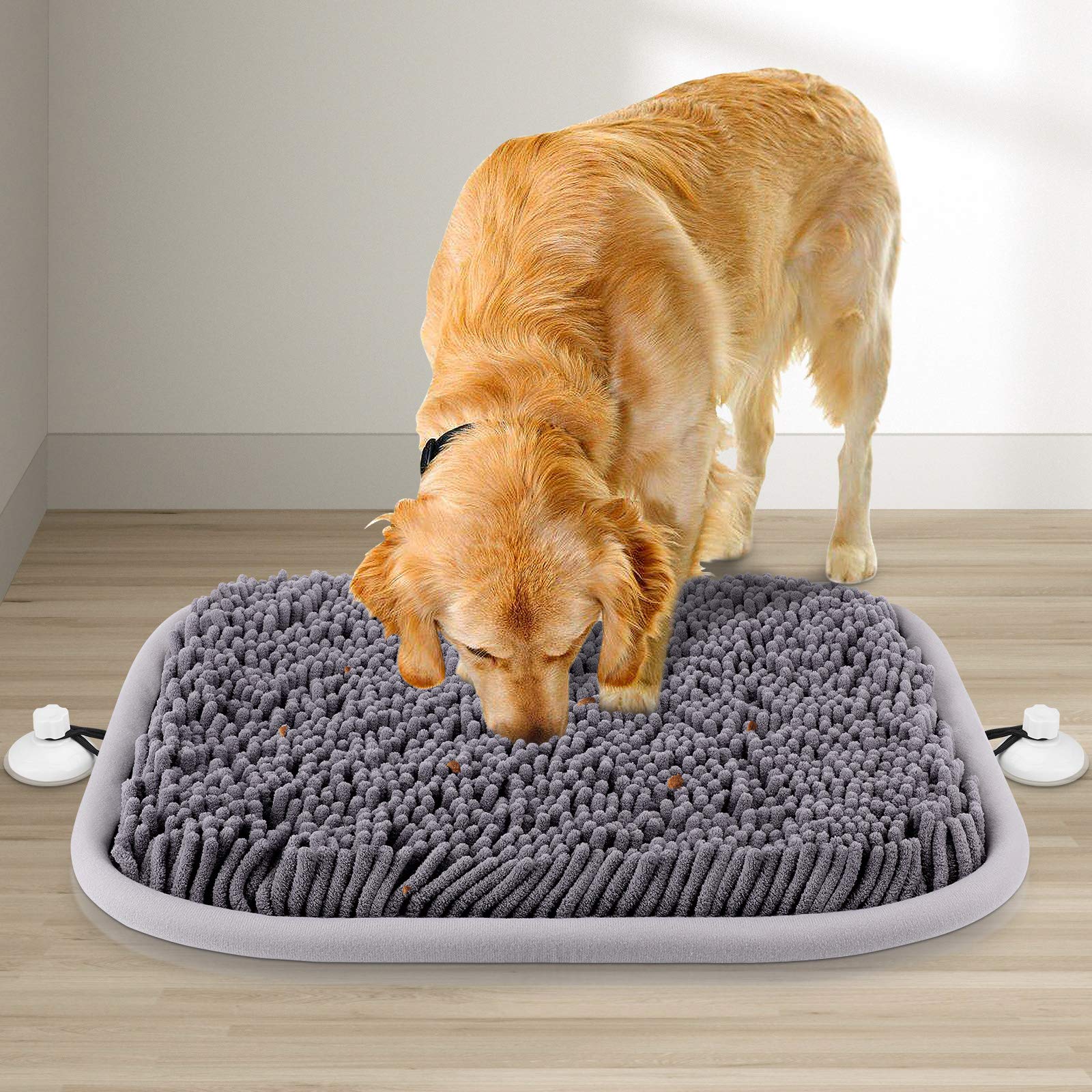 RundA Snuffle Mat for Dogs, 17'' x 21'' Dog Snuffle Mat Interactive Feed  Game