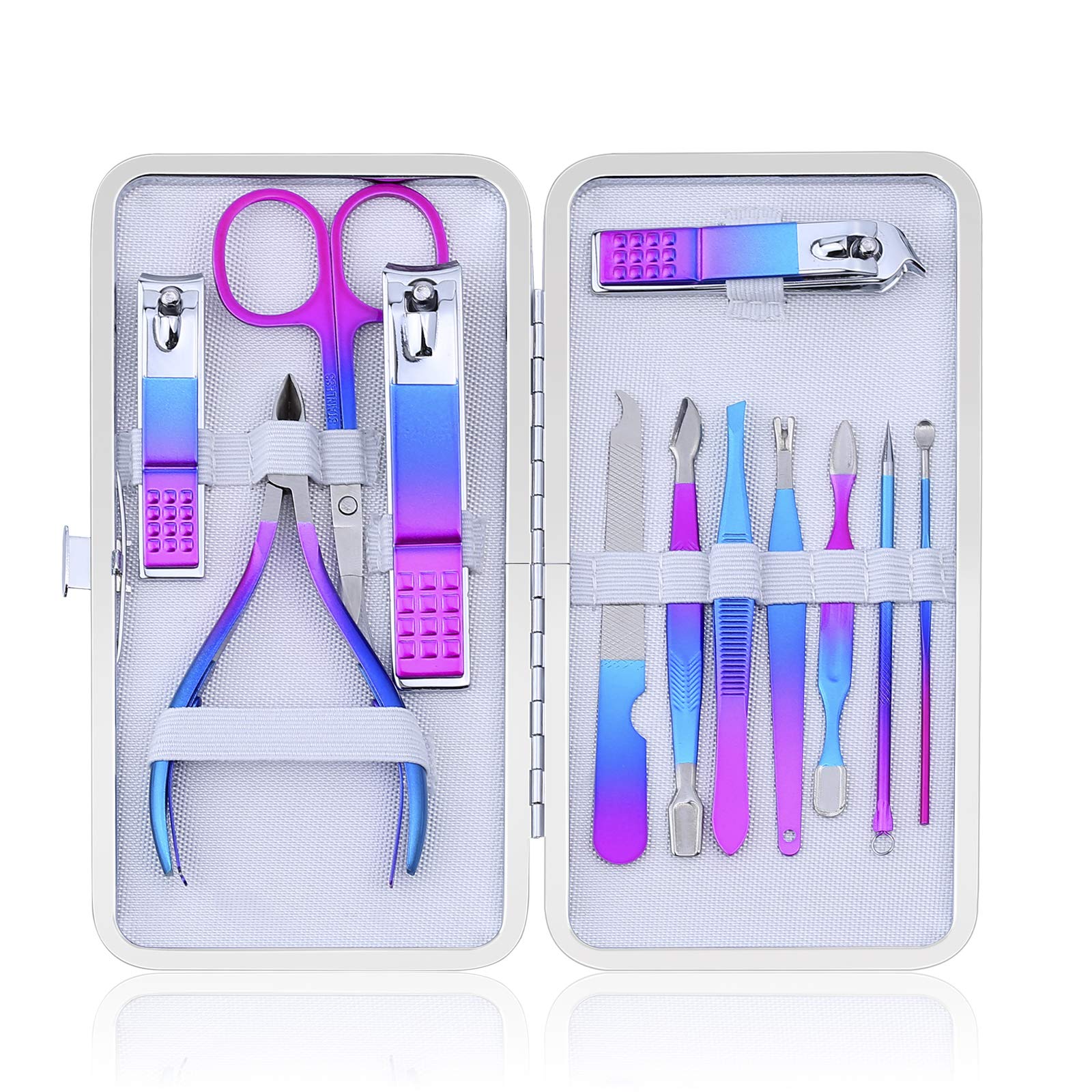 Buy Harlington Group 12 Piece Nail Care Set Nail Cutter Cuticle Clipper  Pedicure At Home Manicure Professional Grooming Kit Gift Set Travel Case Set  Men Women Online at desertcartINDIA
