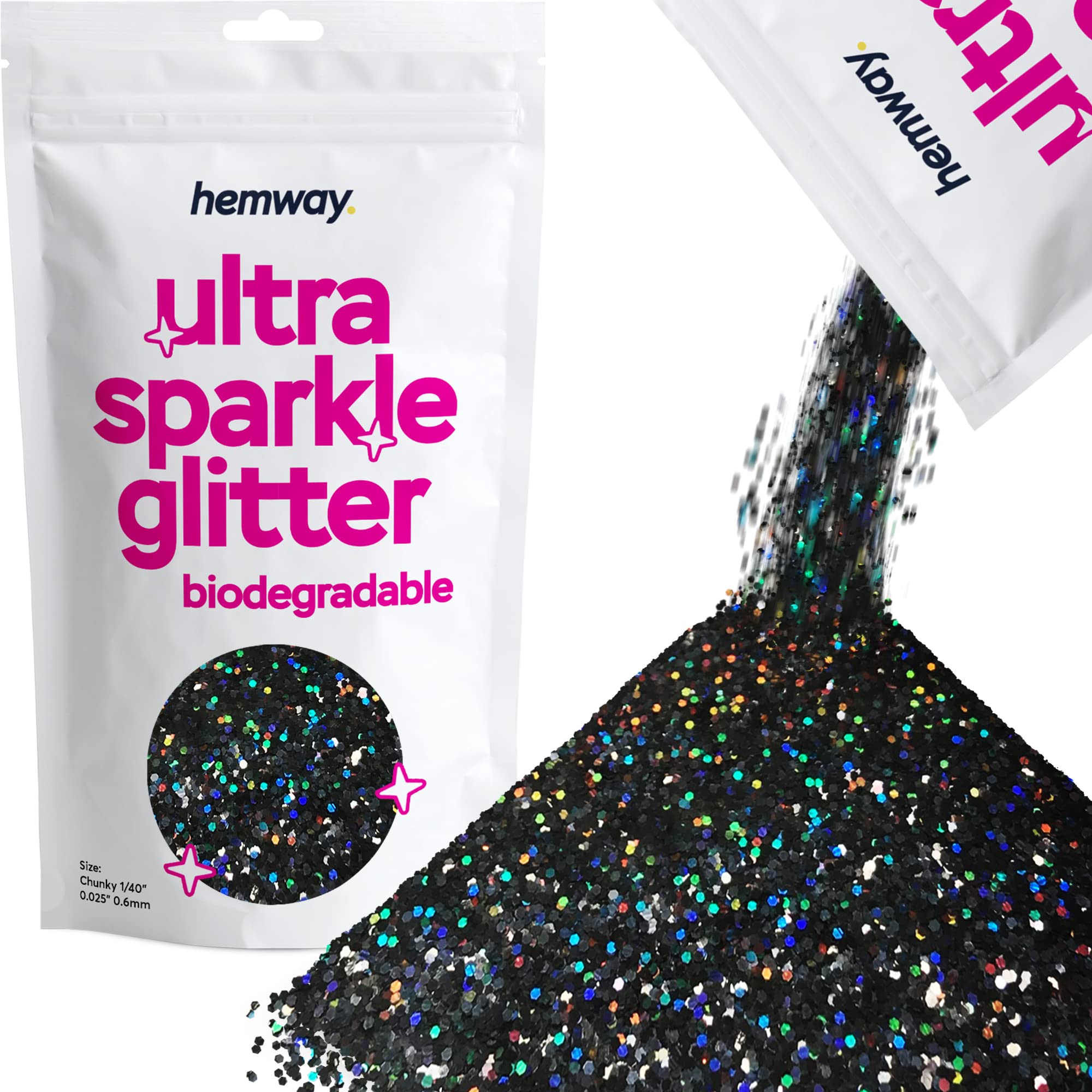 Non-Toxic Biodegradable Glitter for Makeup: Sustainable and Safe