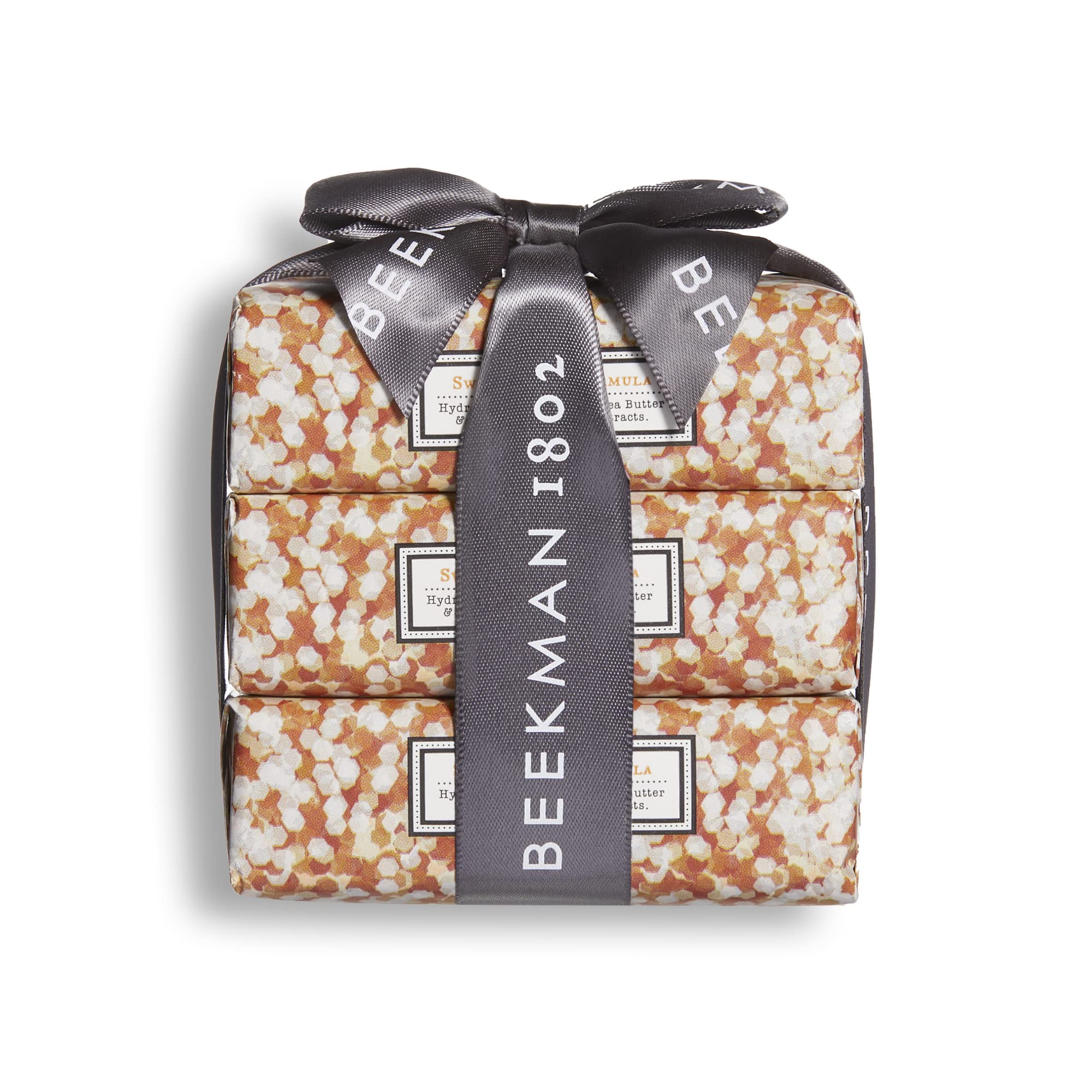 Beekman 1802 Goat Milk Soap Bar 3-Piece Set - 3.5 oz - Nourishes  Moisturizes & Hydrates the Body - Good for Sensitive Skin - Cruelty Free  Honey & Orange Blossom