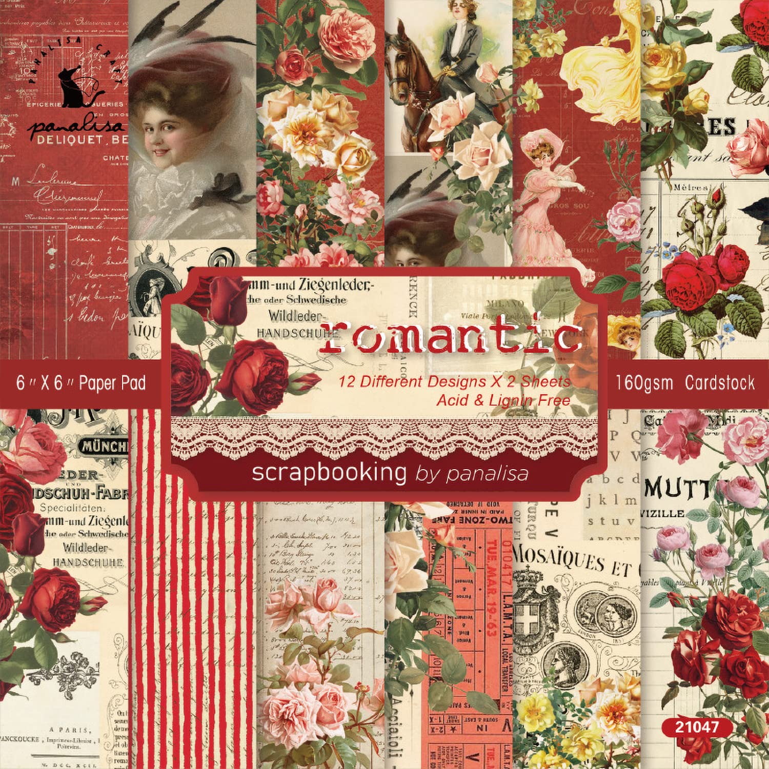 Patterned Paper Scrapbooking, Scrapbook Pattern Paper Pack