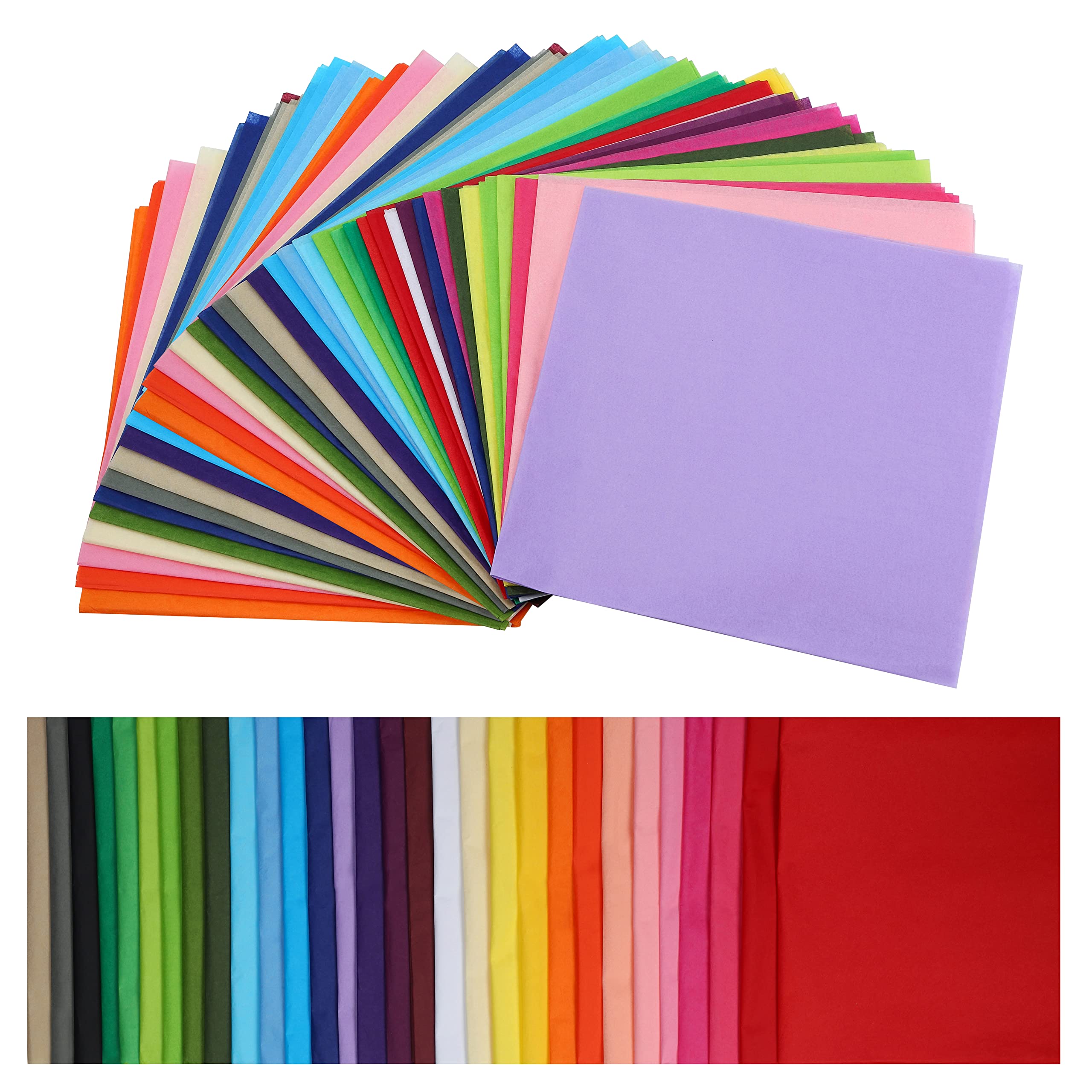 Packanewly 150 Sheets (20 x 20) Bulk Tissue Paper 30 Assorted
