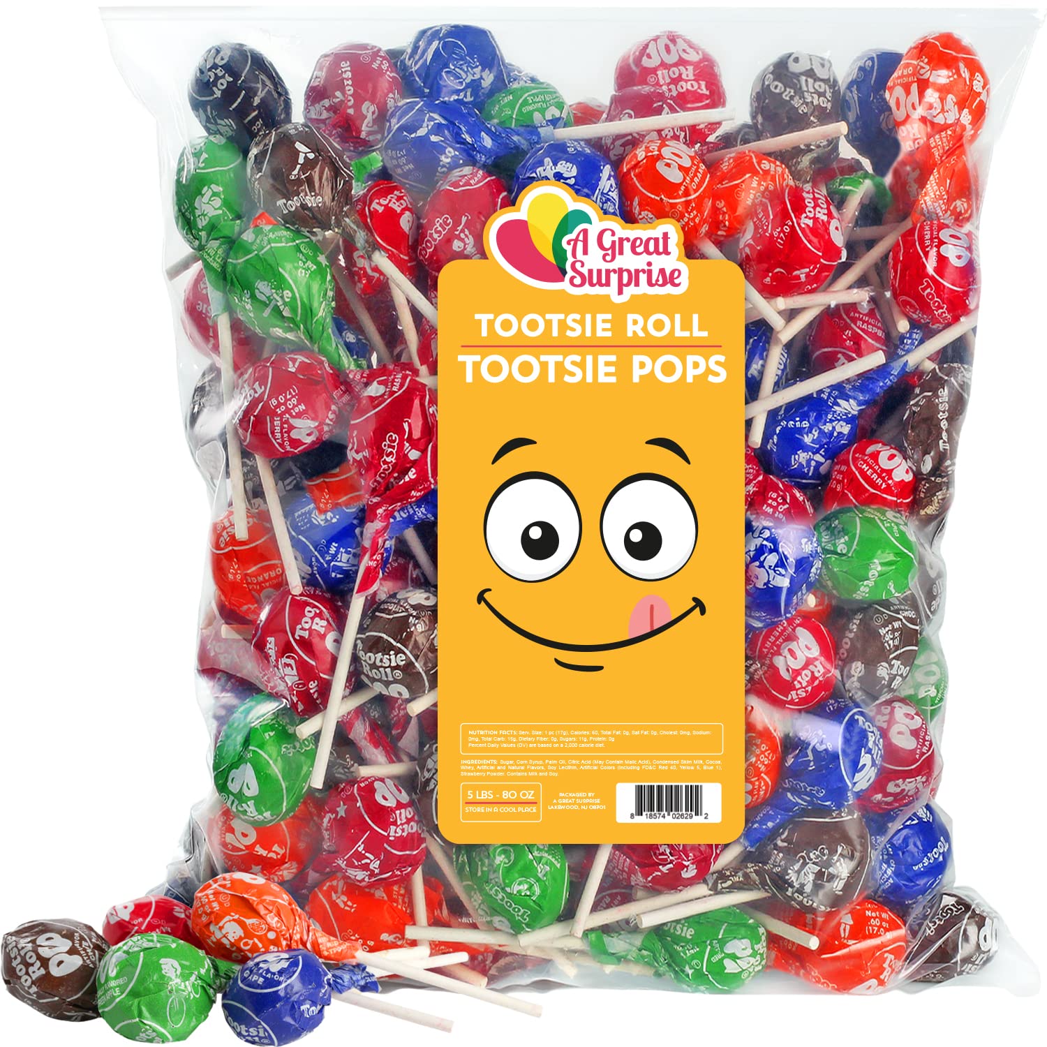 Tootsie Rolls Assorted Flavors - 2 lb Bag
