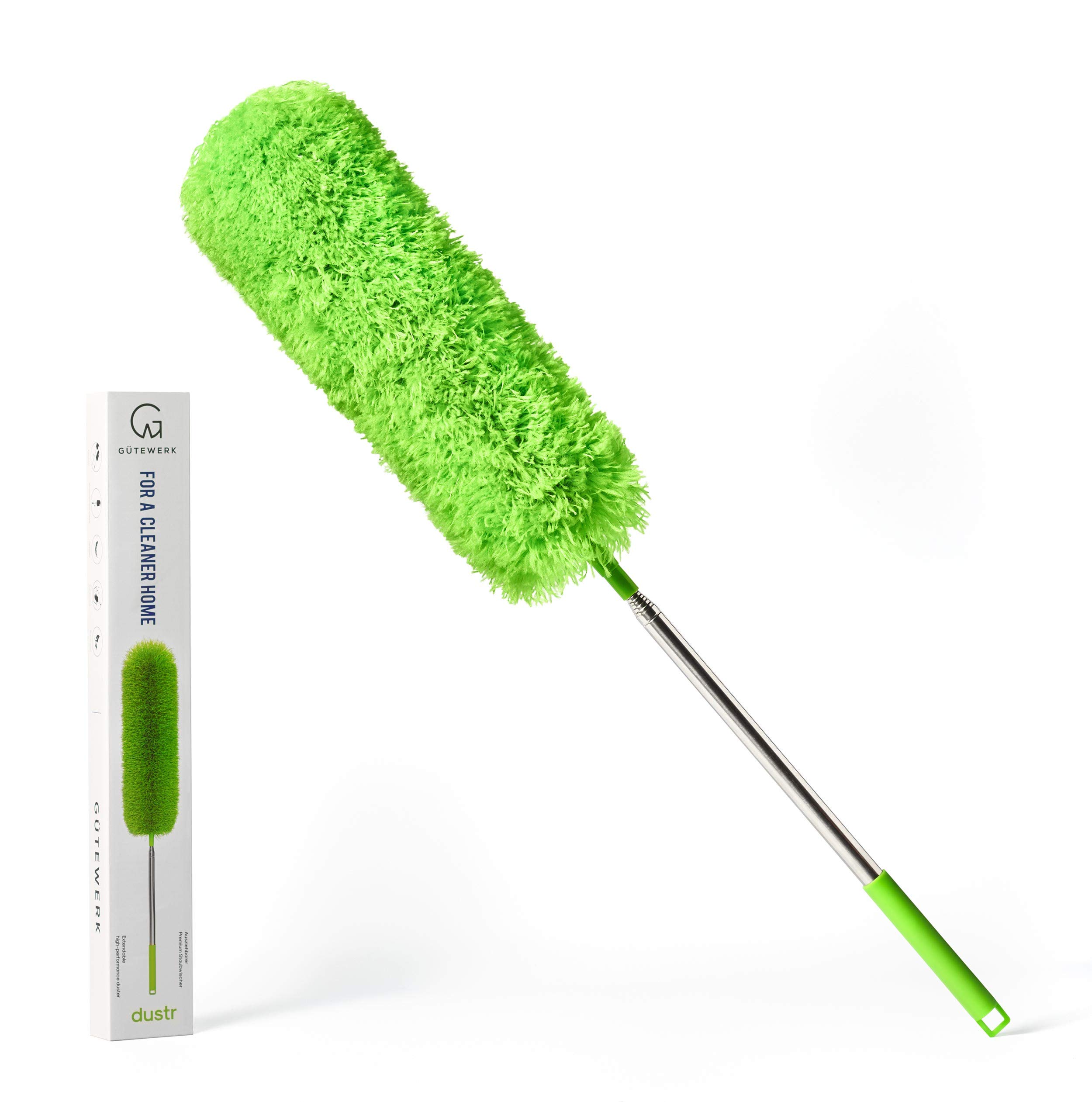 2020 Adjustable Microfiber Dusting Brush Extend Stretch Feather