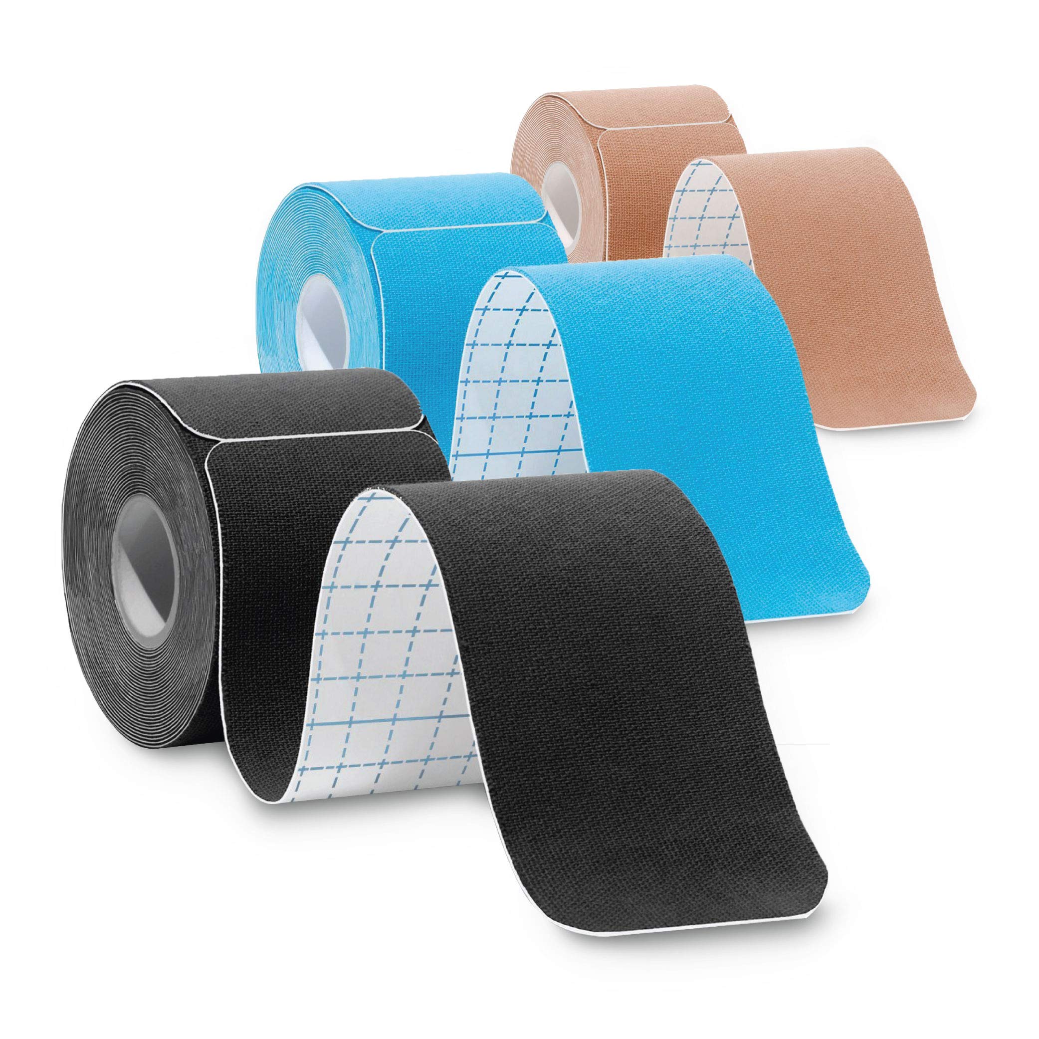 Best KT Tape, 3 Pack Kinesiology Tape