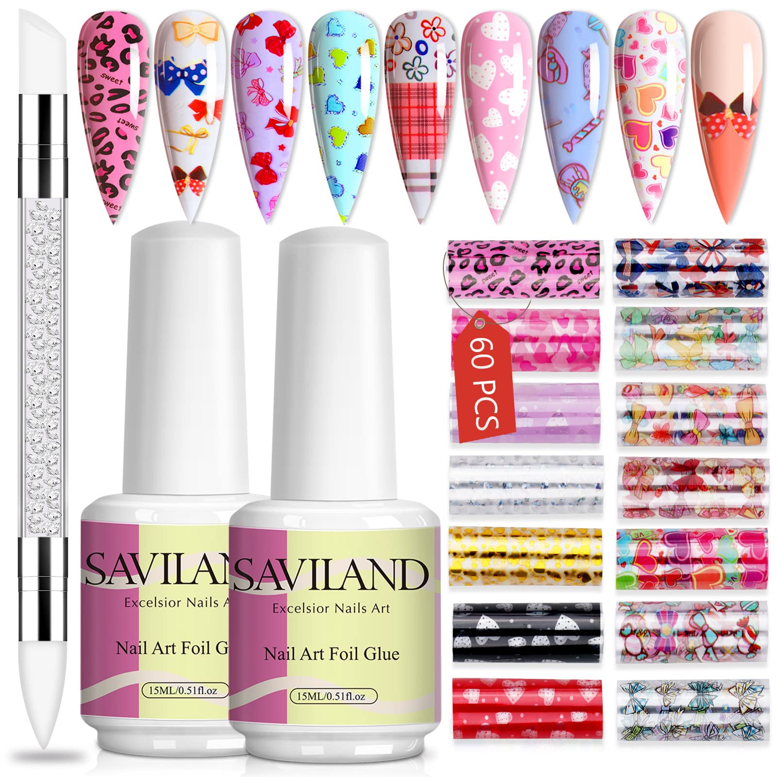 Nail Foil Glue for Stickers Shop the Best Nail Art Supply Now
