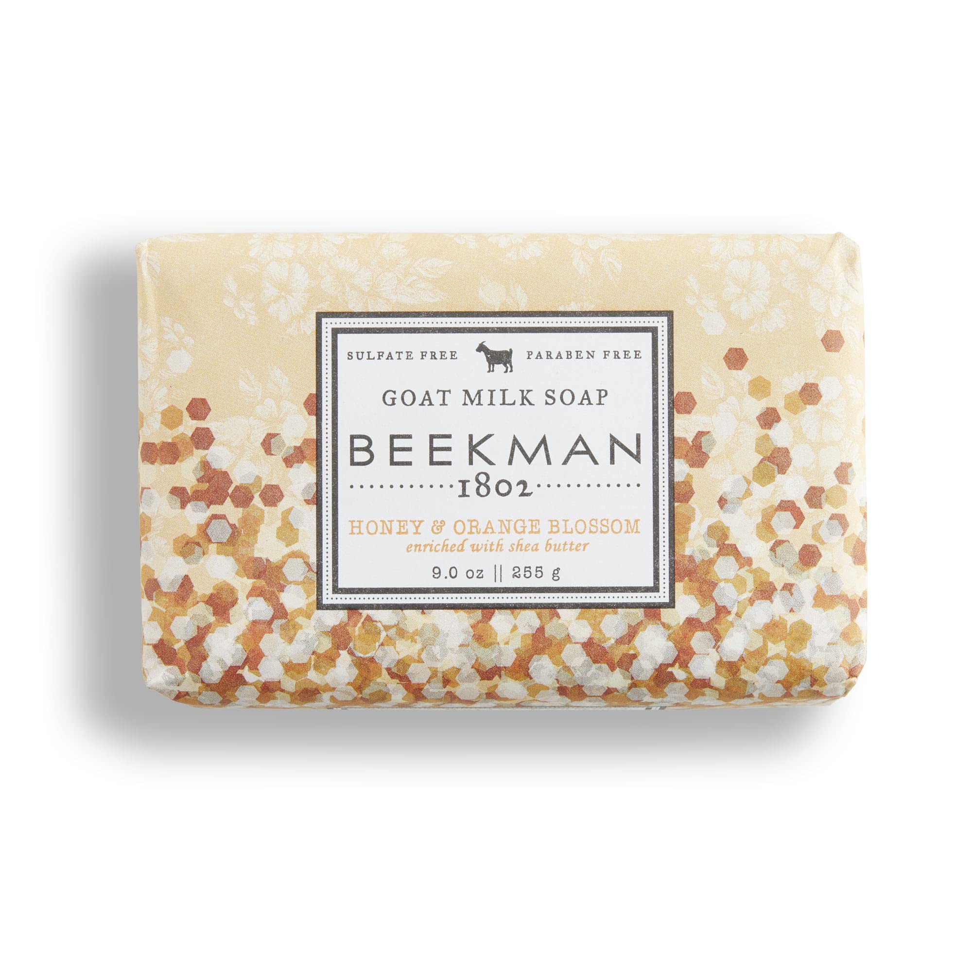 Beekman 1802 Goat Milk Soap Bar Honey & Orange Blossom - 9 oz - Nourishes  Moisturizes & Hydrates the Body - Good for Sensitive Skin - Cruelty Free