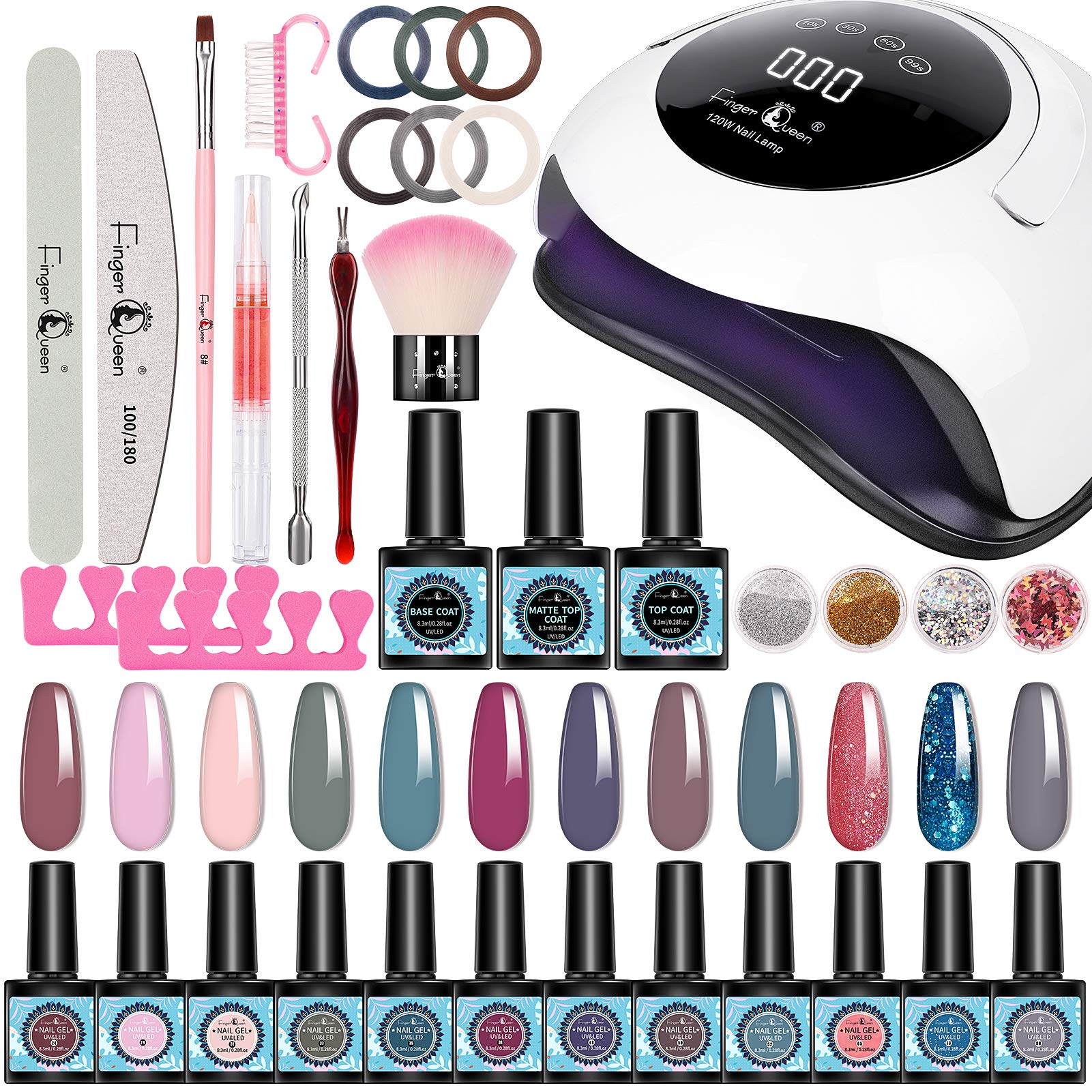 Kit World Queen Nail Acrilic Light