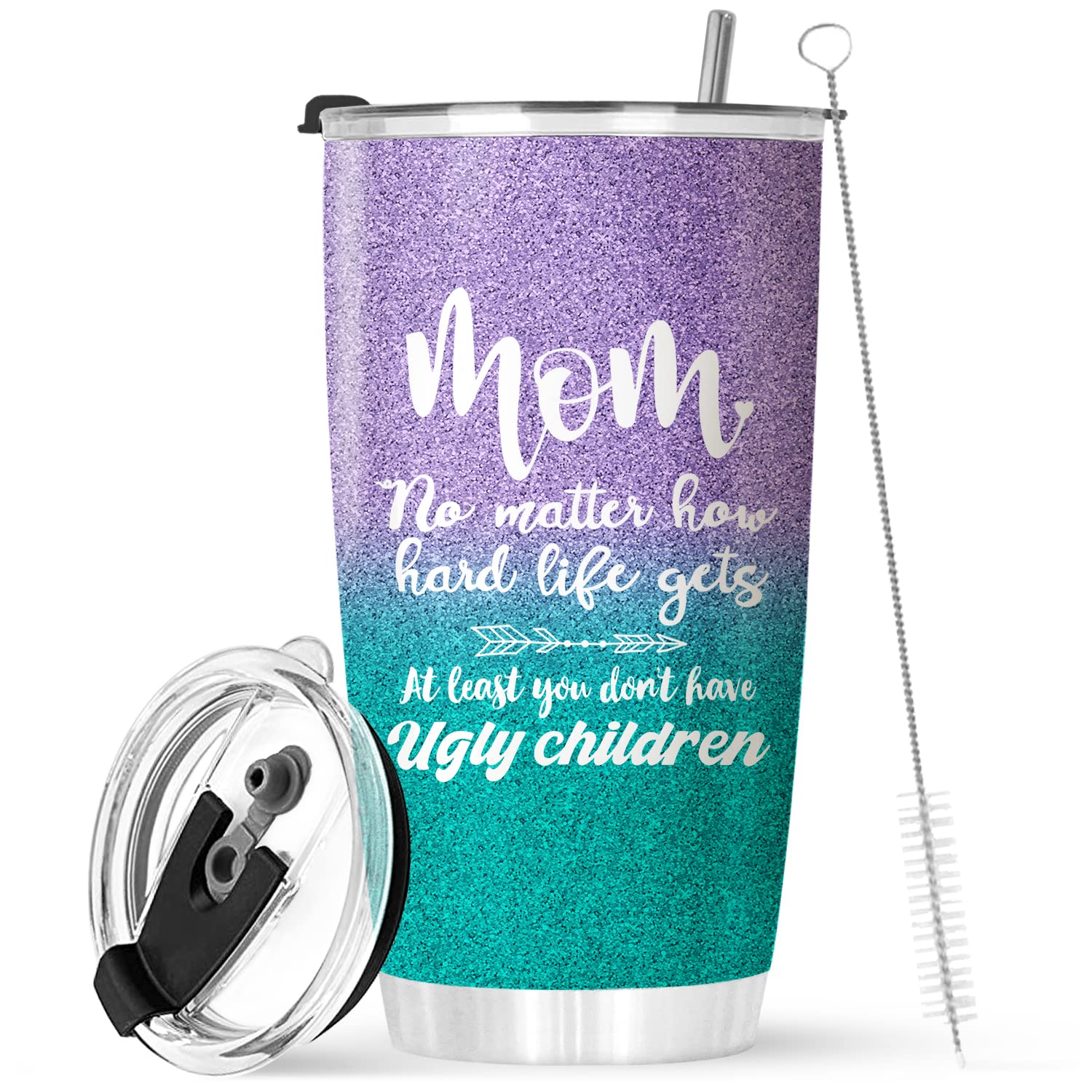 Gifts For Mom From Daughter, Son - 20 OZ Tumbler Christmas Gifts