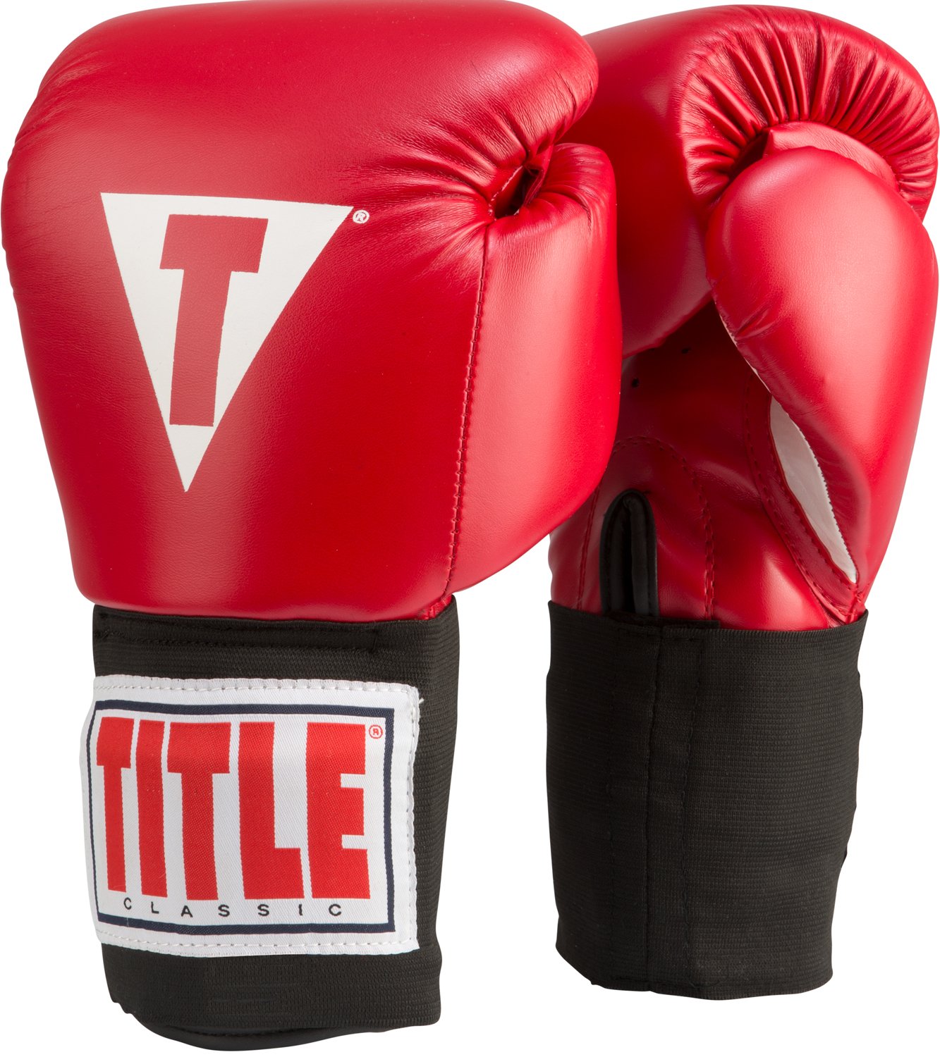 Title Classic USA Boxing Competition Gloves Red 10 oz