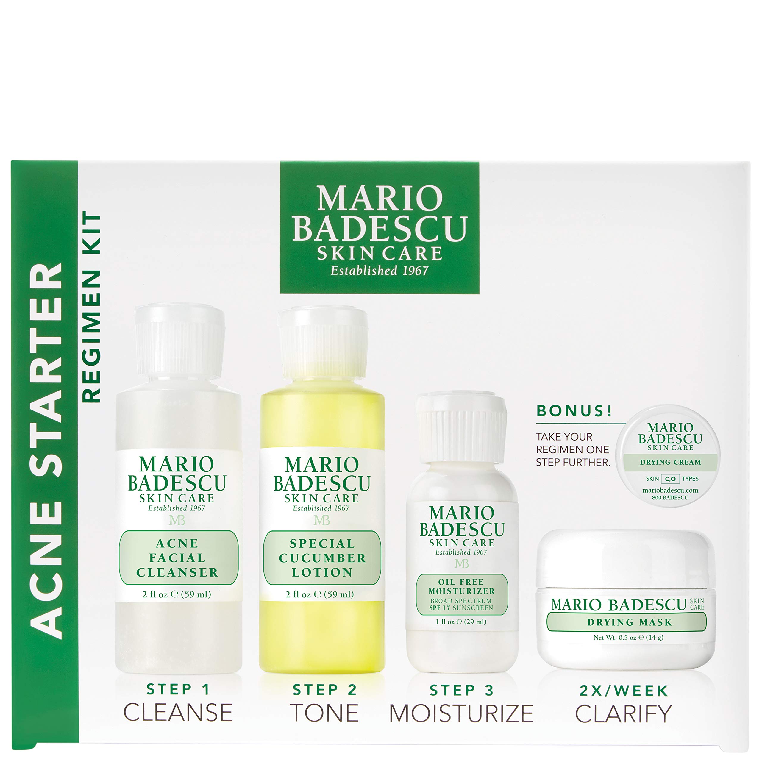 Mario Badescu Acne Starter Kit - Control & Repair Essentials
