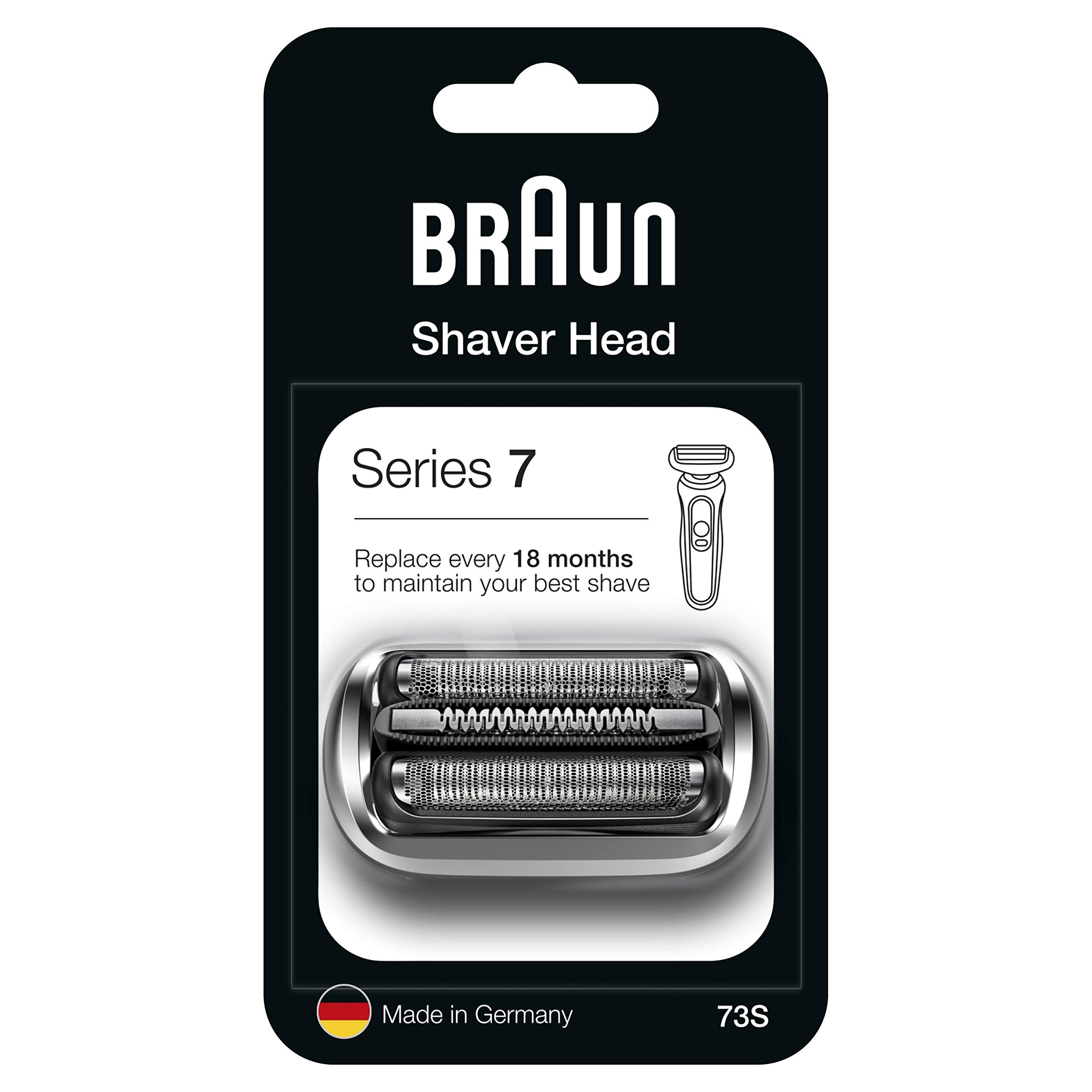 Braun Series 5 53B Electric Shaver Head, Black - Designed for Series 5 and  Series 6 shavers (new generation)