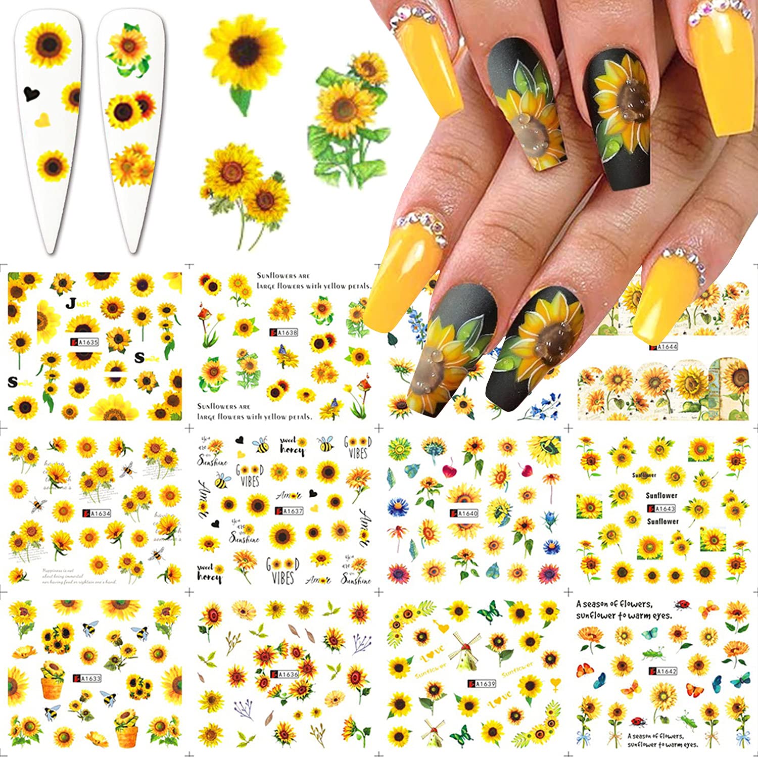 White Nail Art Water Decals Transfer Stickers For Jelly Nail Gel Protein  Gradient Effect Nail Sticker French Nails DIY From Glass_smoke, $7.21 |  DHgate.Com