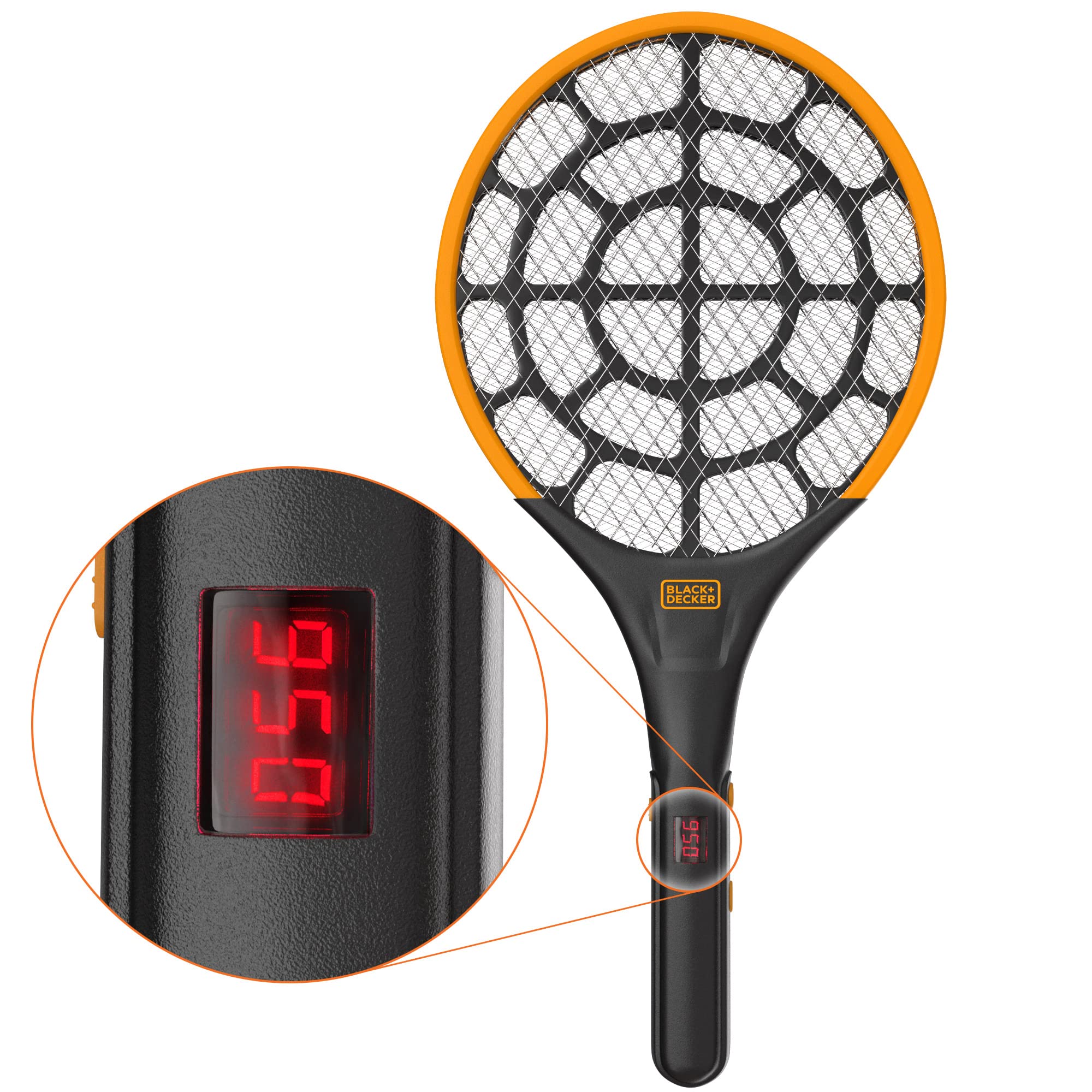 Black+decker Indoor/Outdoor Bug Zapper Mosquito and Fly Trap, Black