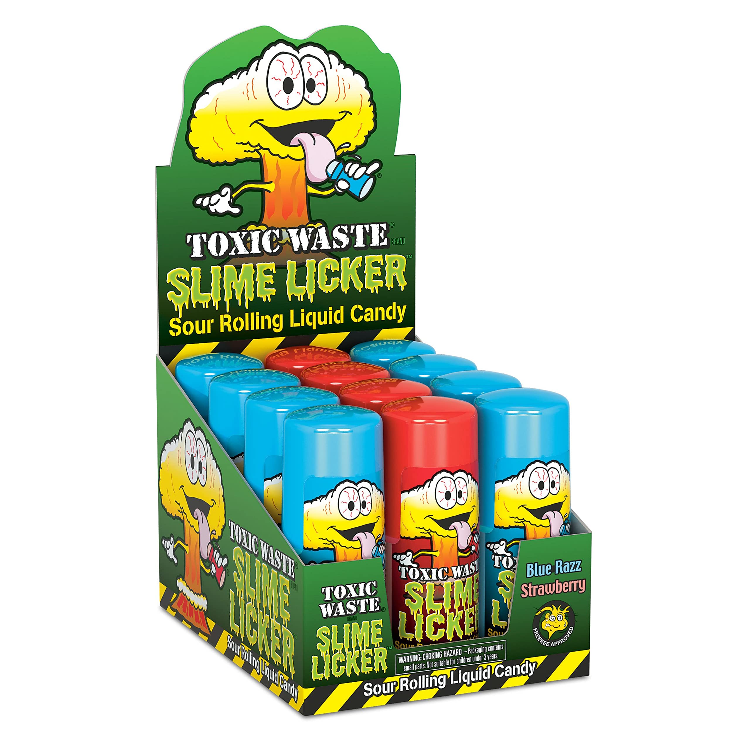Toxic Waste Assorted Sour Candy - 1000ct